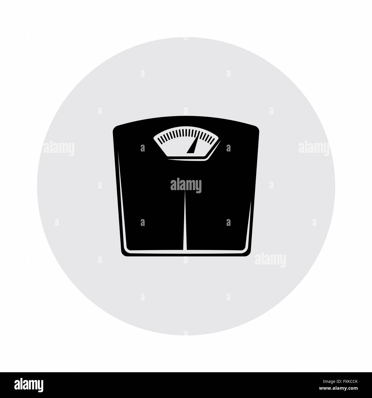 bathroom scale icon Stock Vector Image & Art - Alamy