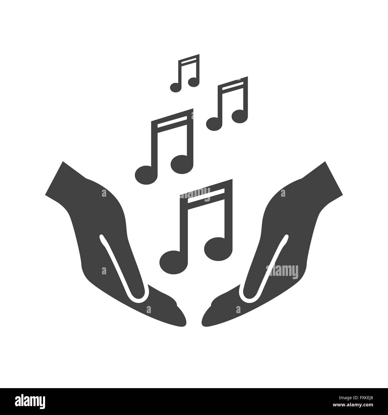 music icon Stock Vector