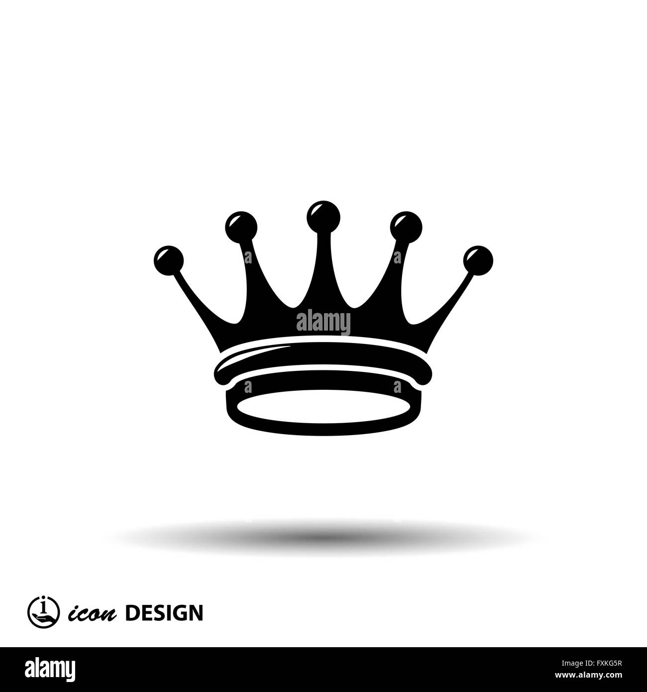 Pictograph of crown Stock Vector Image & Art - Alamy