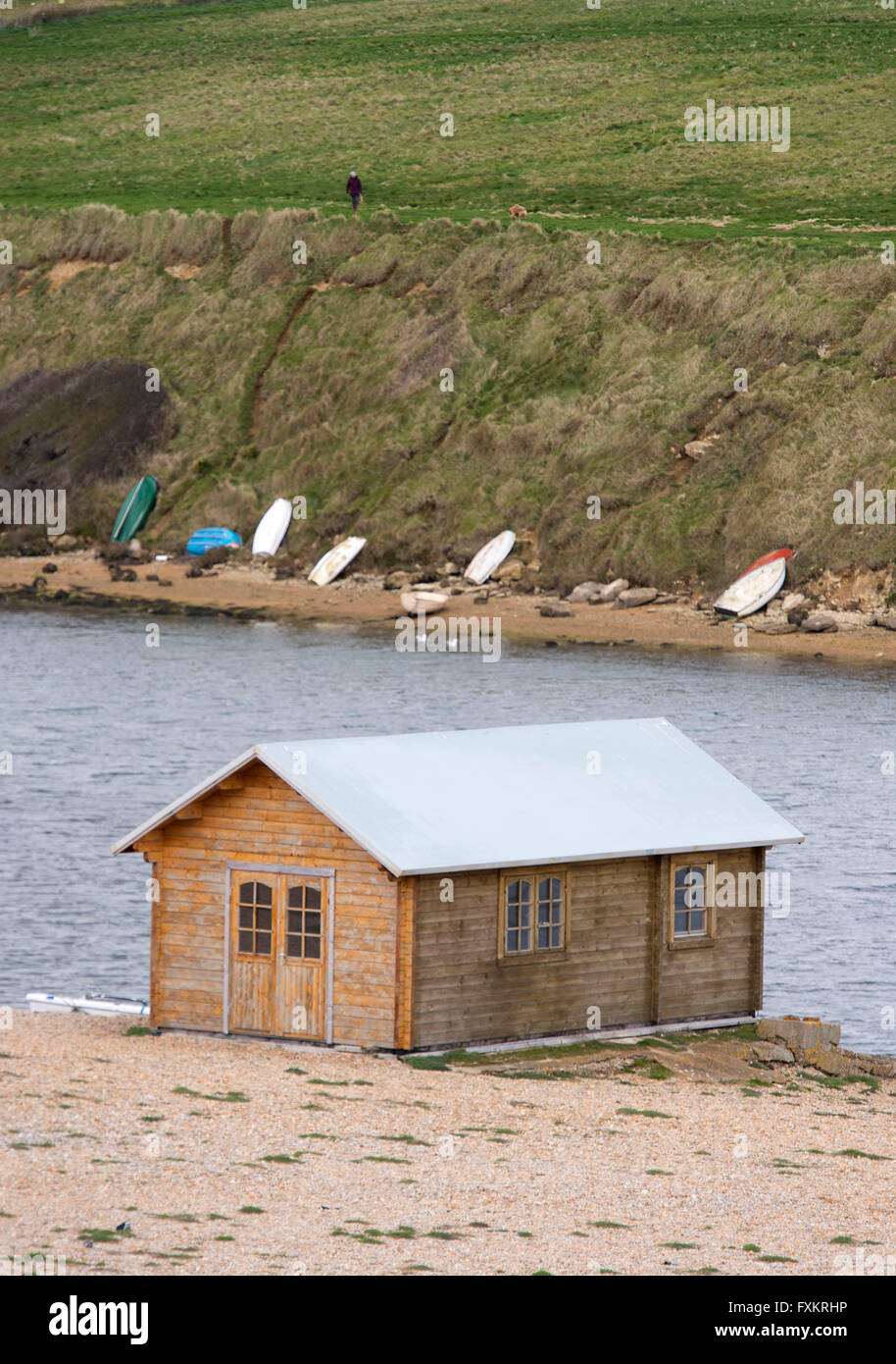 Chesil beach huts hires stock photography and images Alamy