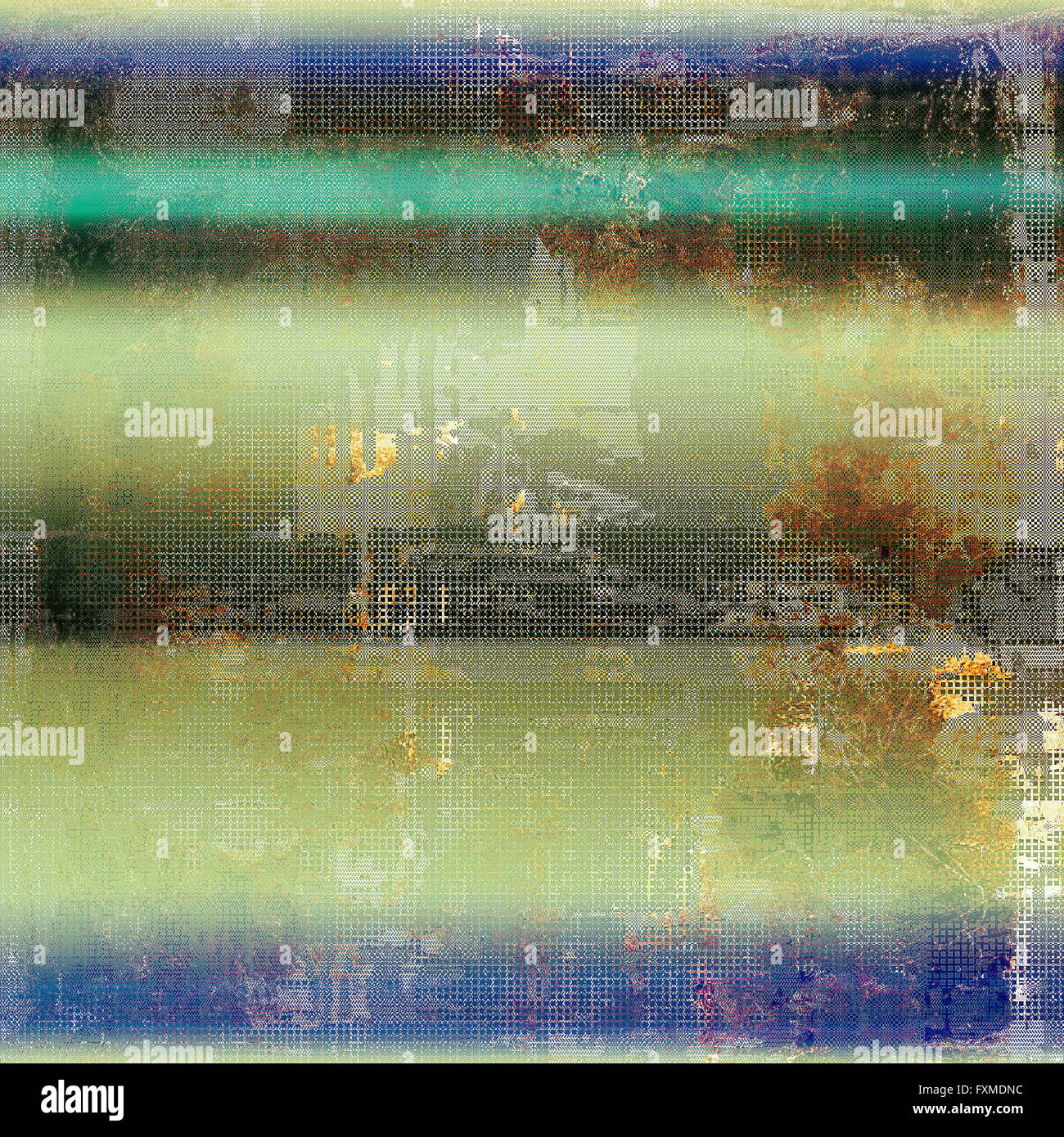 Background with dirty grunge texture, vintage style elements and ...