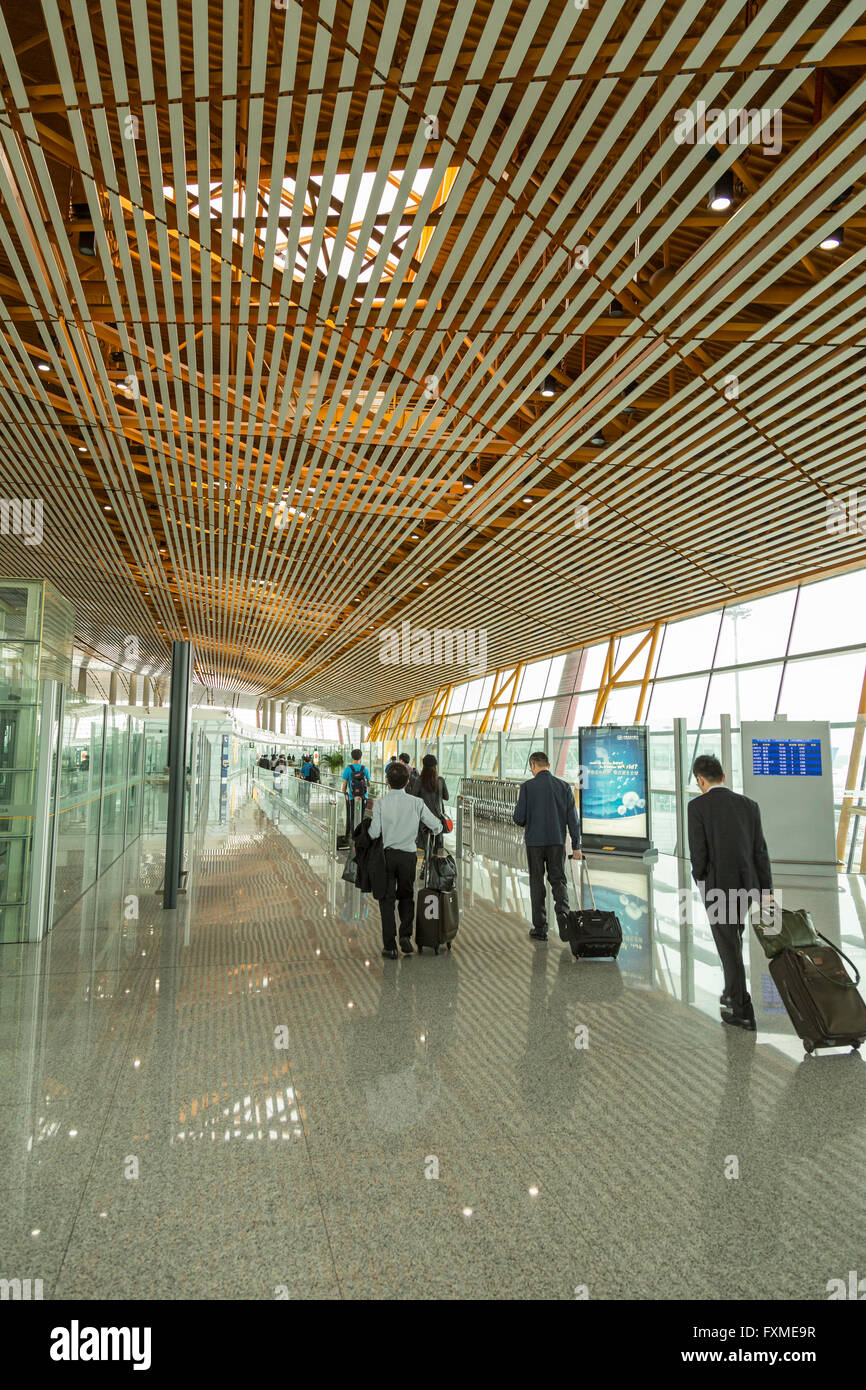 Beijing International Airport Stock Photo