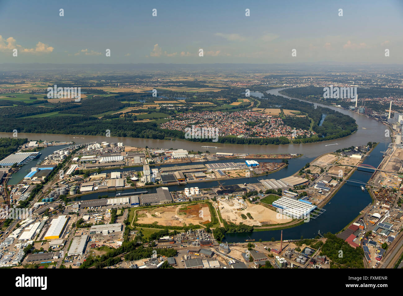 Rheinchemie rheinau harbour mannheim hires stock photography and