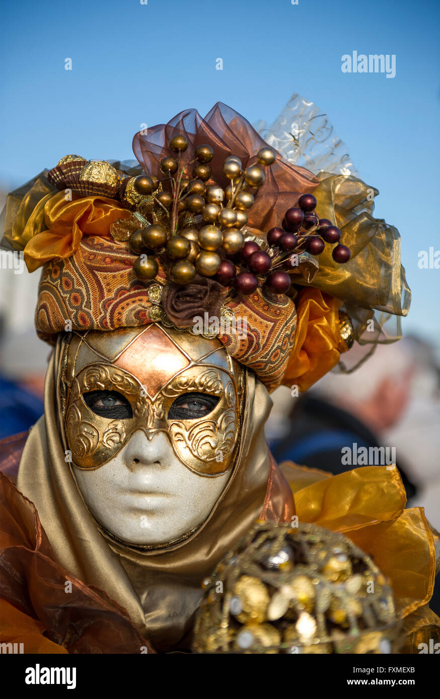 Carnival of Venice, Venice, Italy Stock Photo