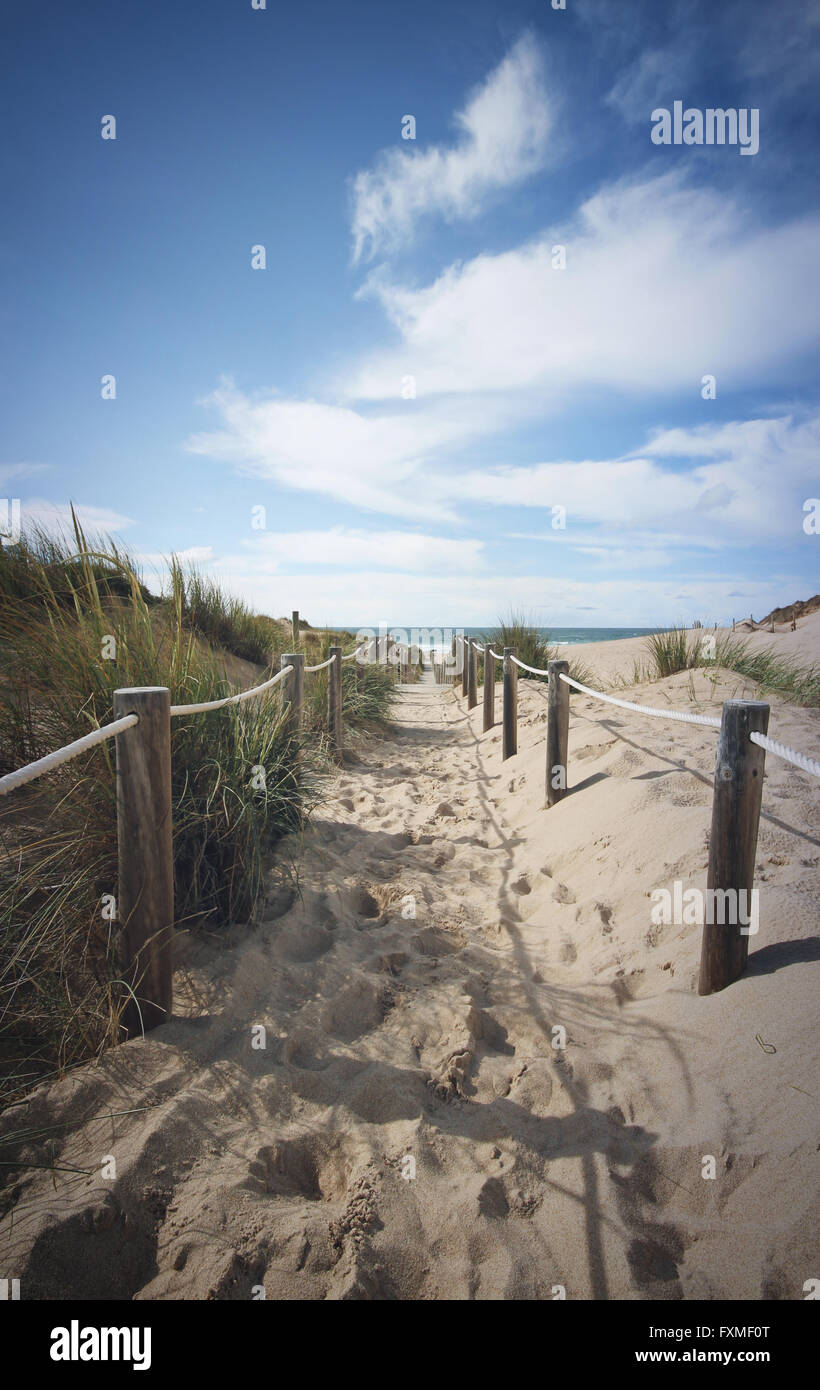Beach pathway hi-res stock photography and images - Alamy