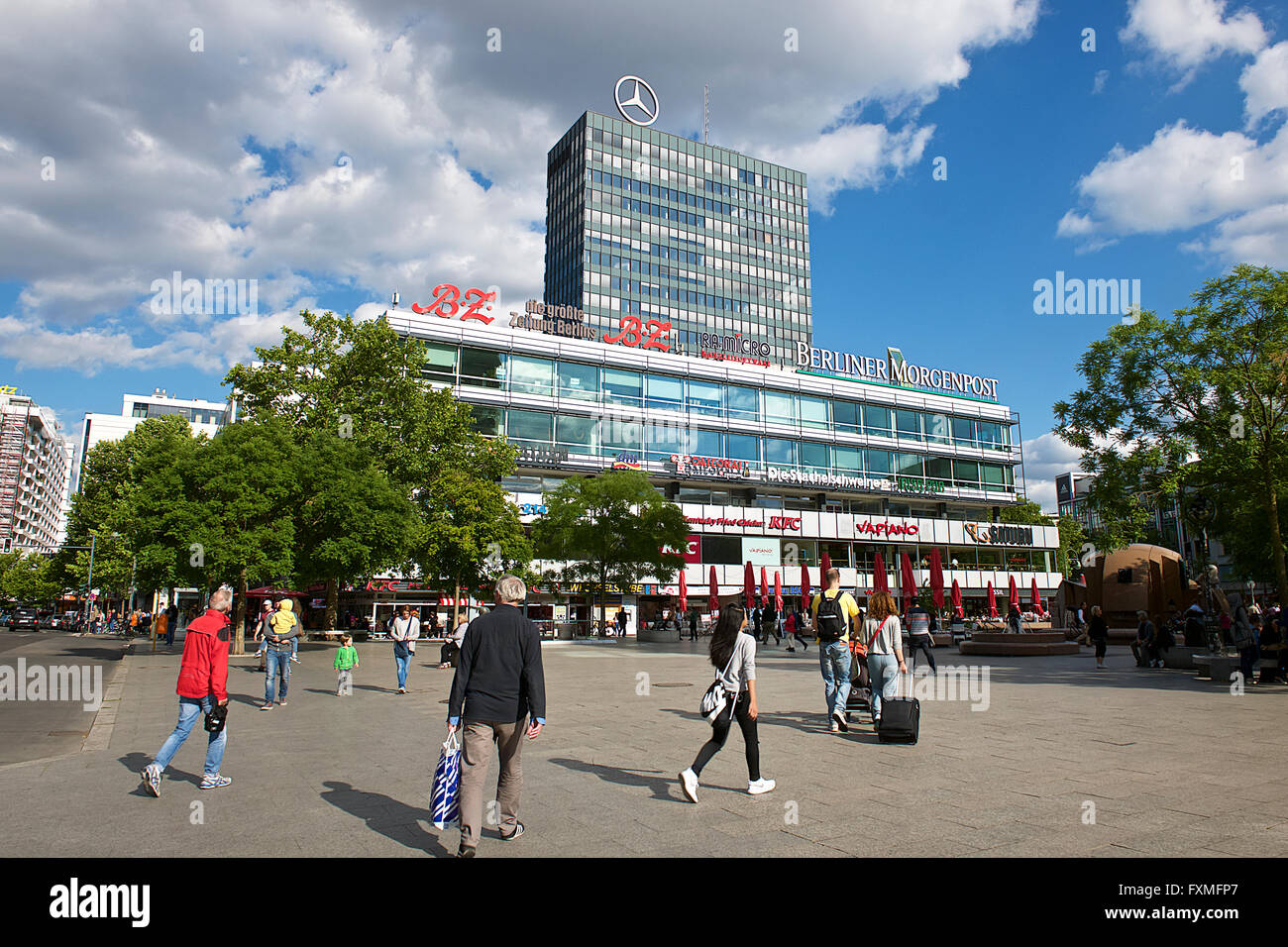 Europa-Center, Berlin, Germany Stock Photo