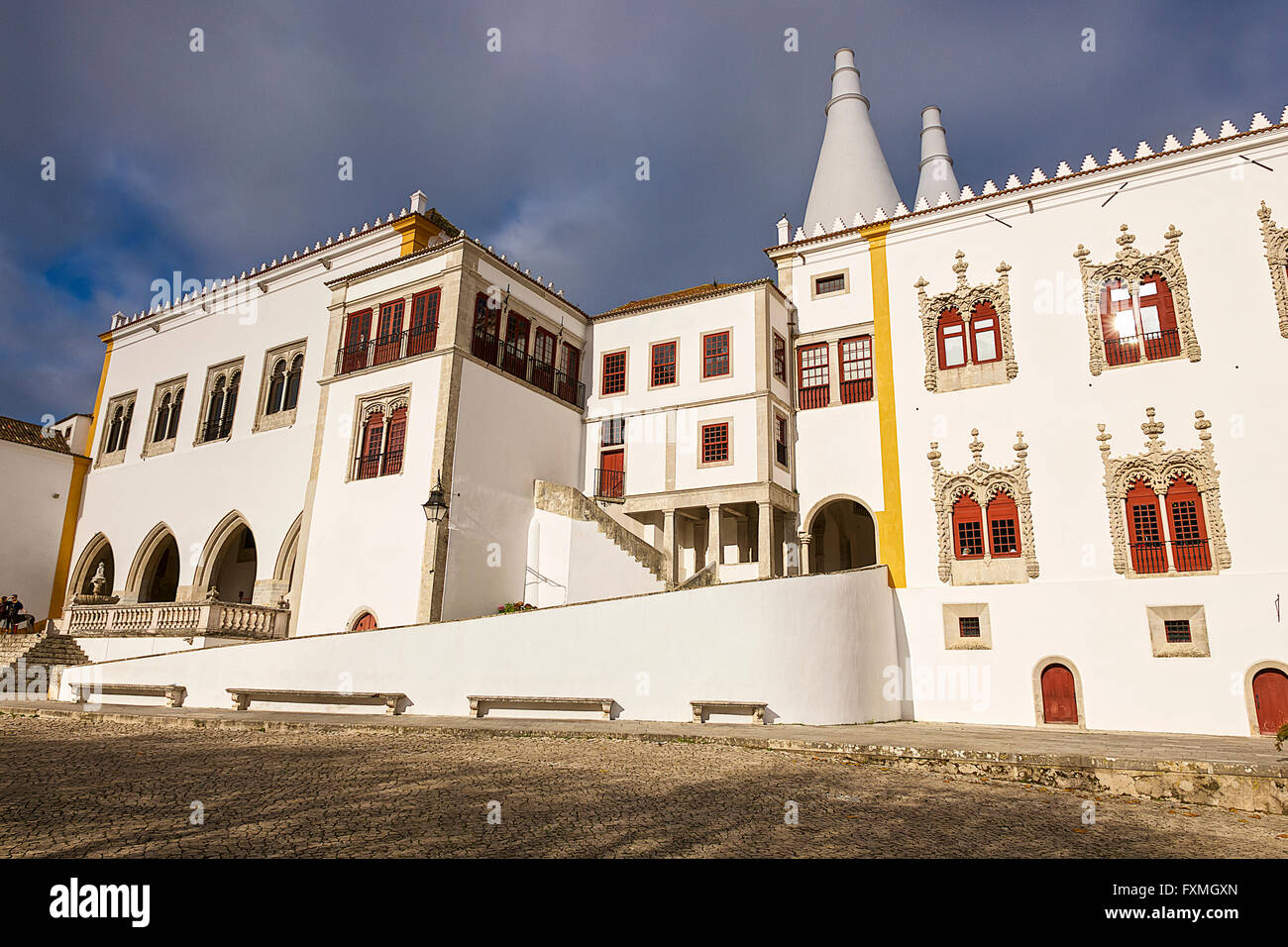 Sintra National Palace, Portugal Stock Photo