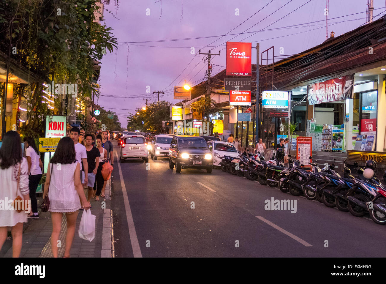 Street View of Ubud, Bali, Indonesia Stock Photo: 102485532 Alamy Street View of Ubud, Bali, Indonesia Stock Photo: 102485532 Alamy