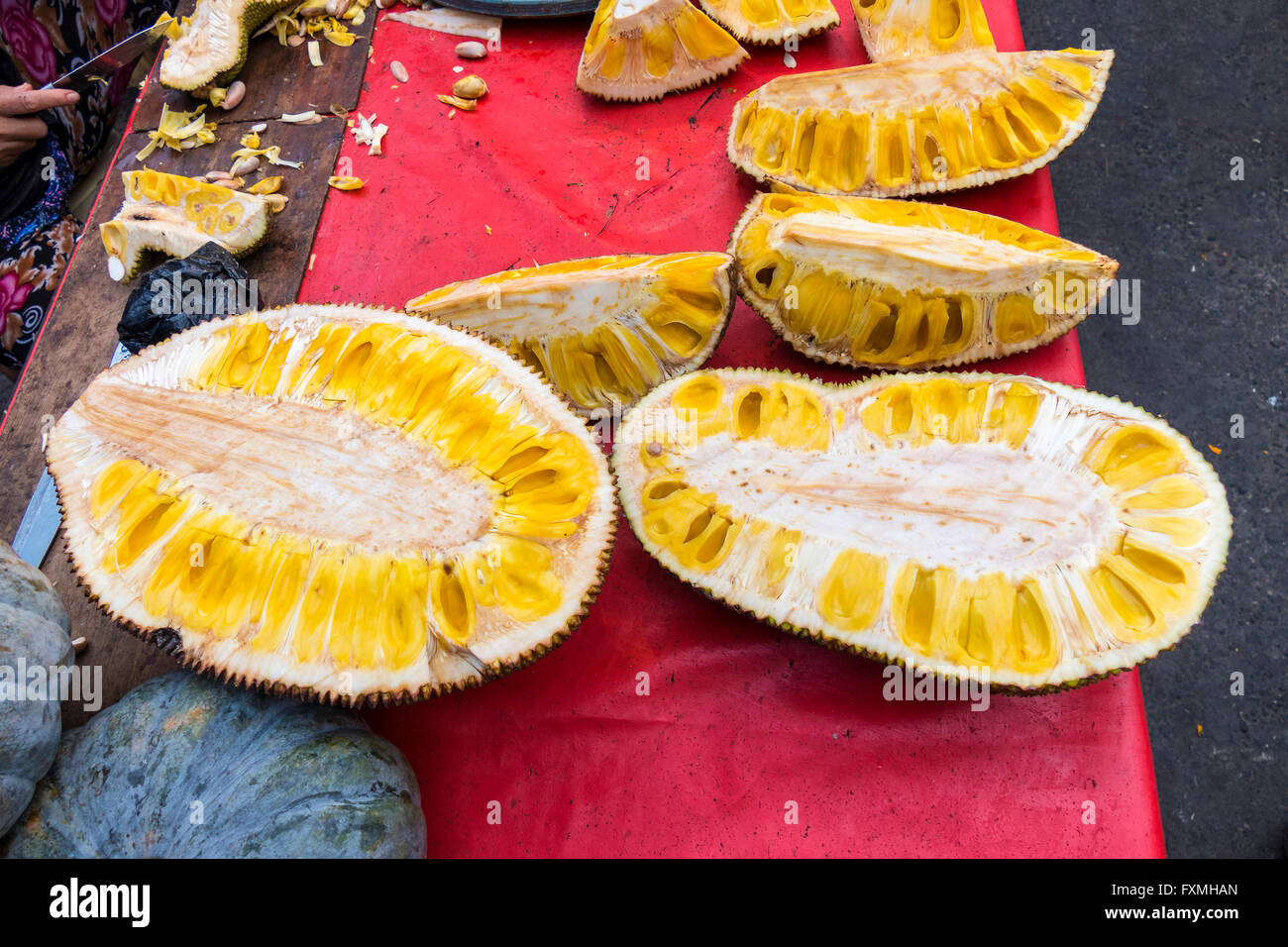Jackfruit, Denpasar, Bali, Indonesia Stock Photo Alamy