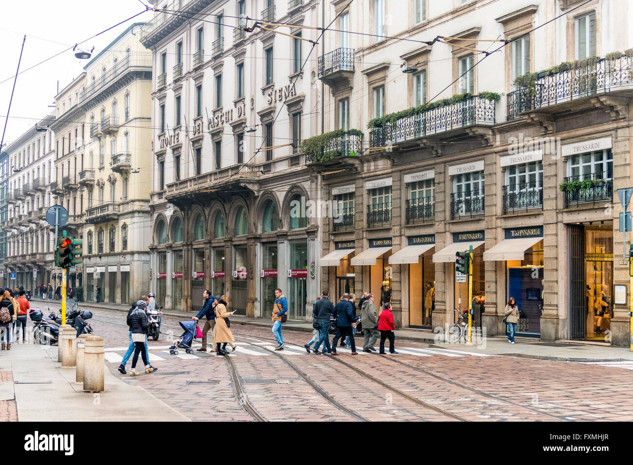 City View of Milan, Italy Stock Photo - Alamy