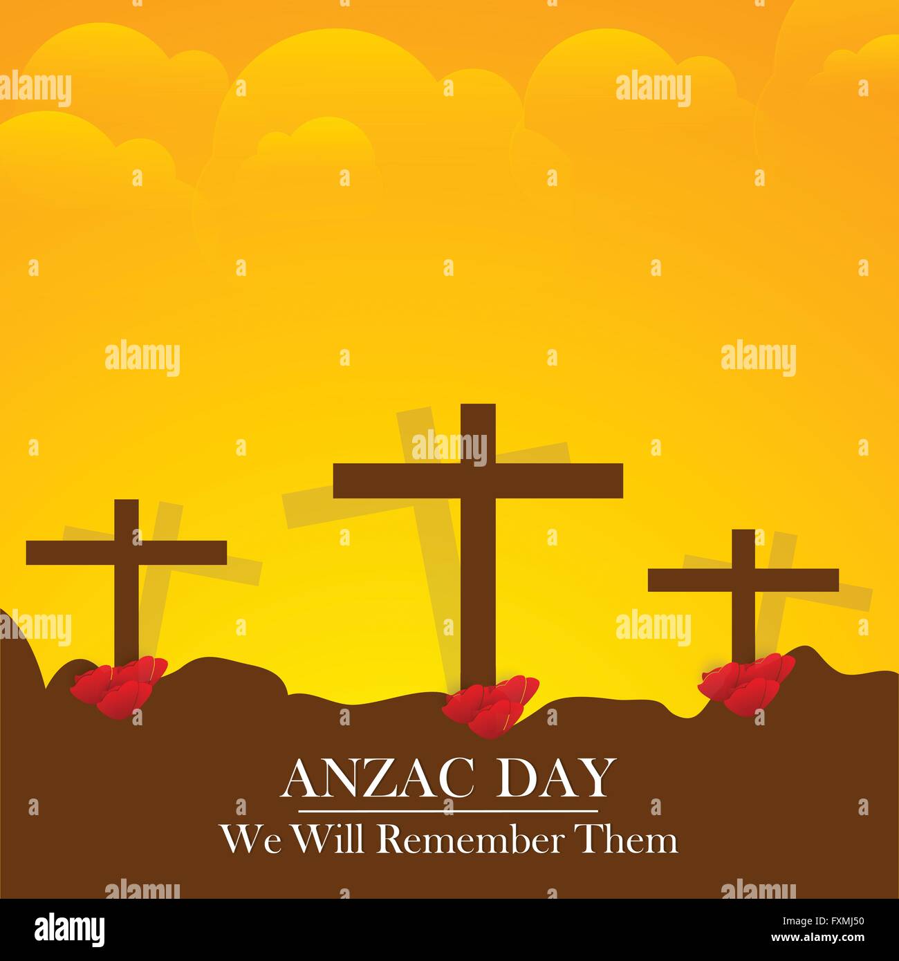 Anzac Day Abstract Stock Vector Image & Art - Alamy