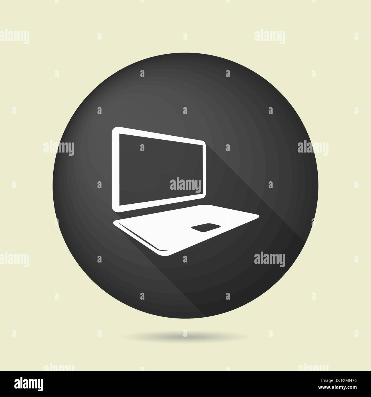 Pictograph of computer Stock Vector Image & Art - Alamy