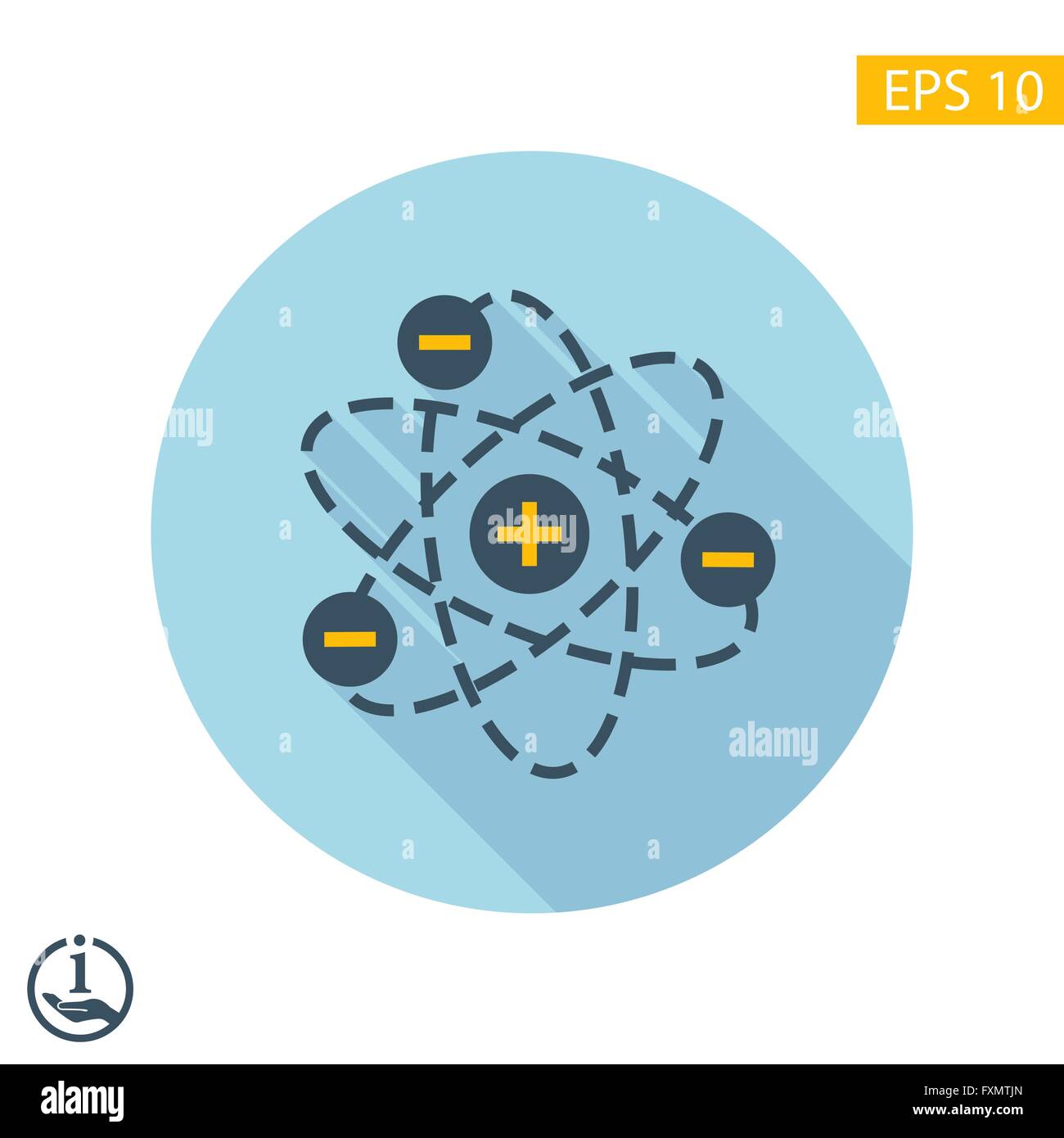 Pictograph of atom Stock Vector Image & Art - Alamy