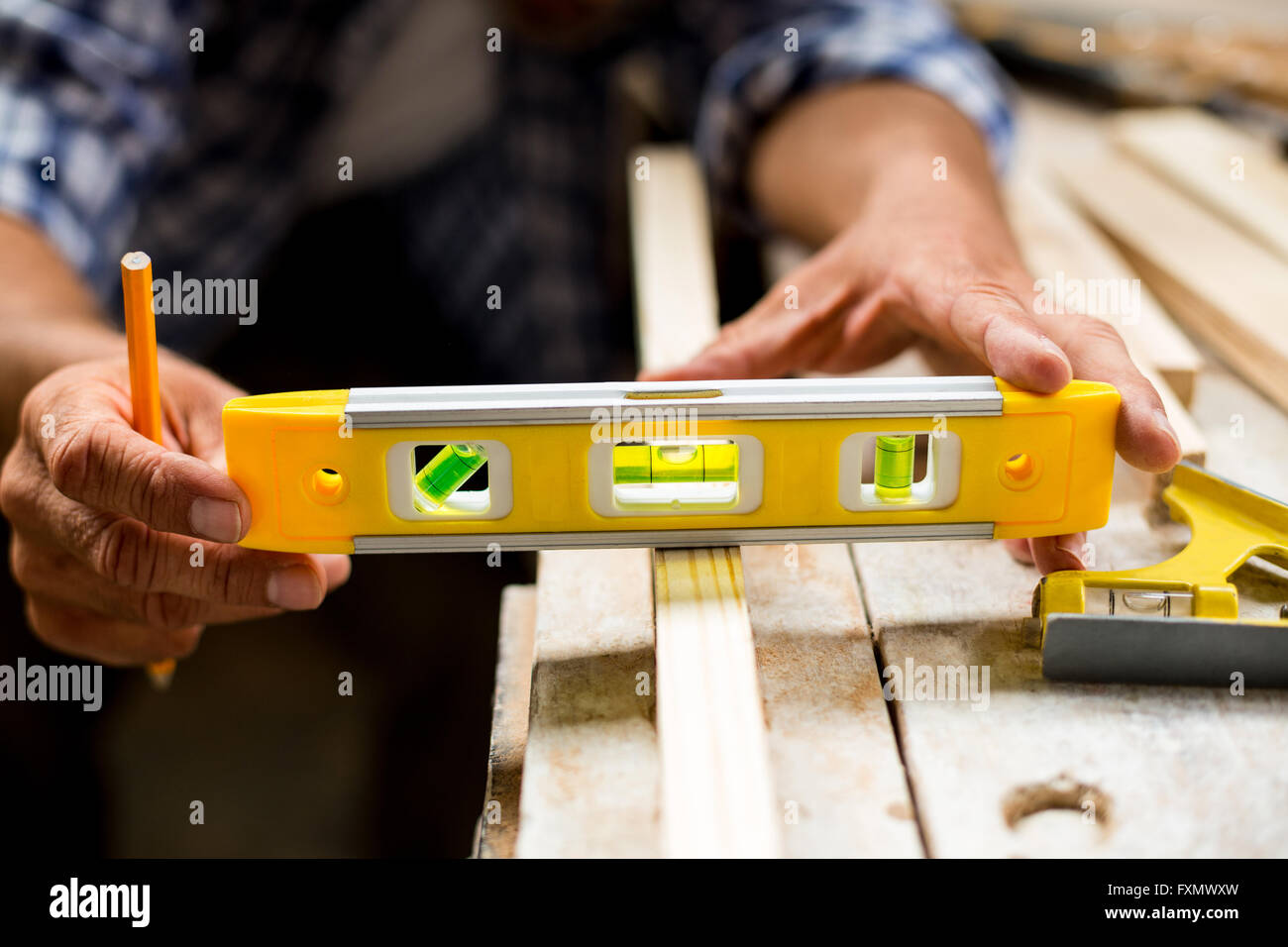 9” Magnetic Spirit Level Balance Measure Wood Woodwork Carpenter Measuring 