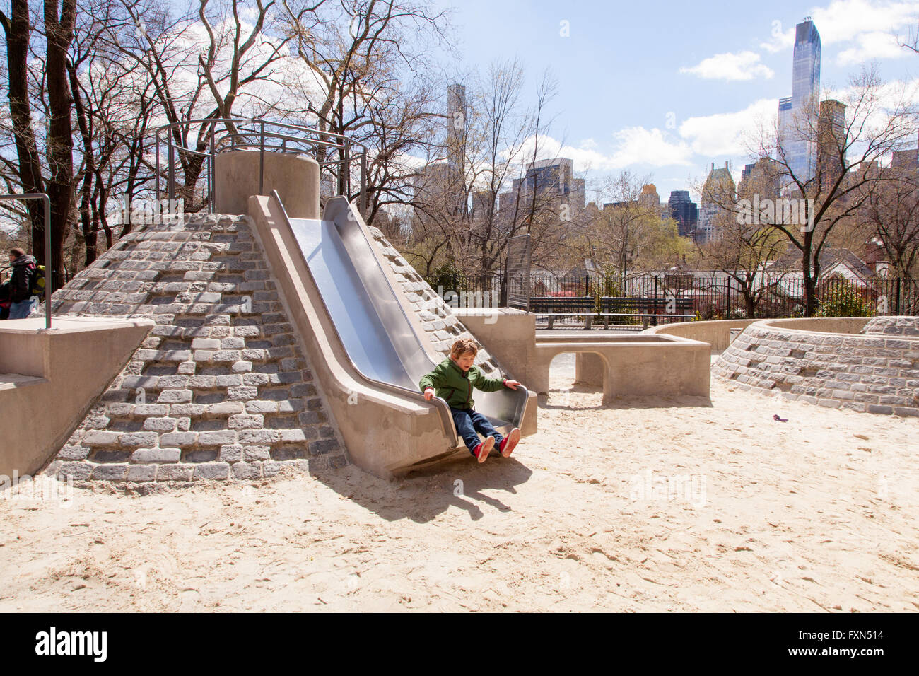 Adventure playground, Central Park, Manhattan, New York City, United