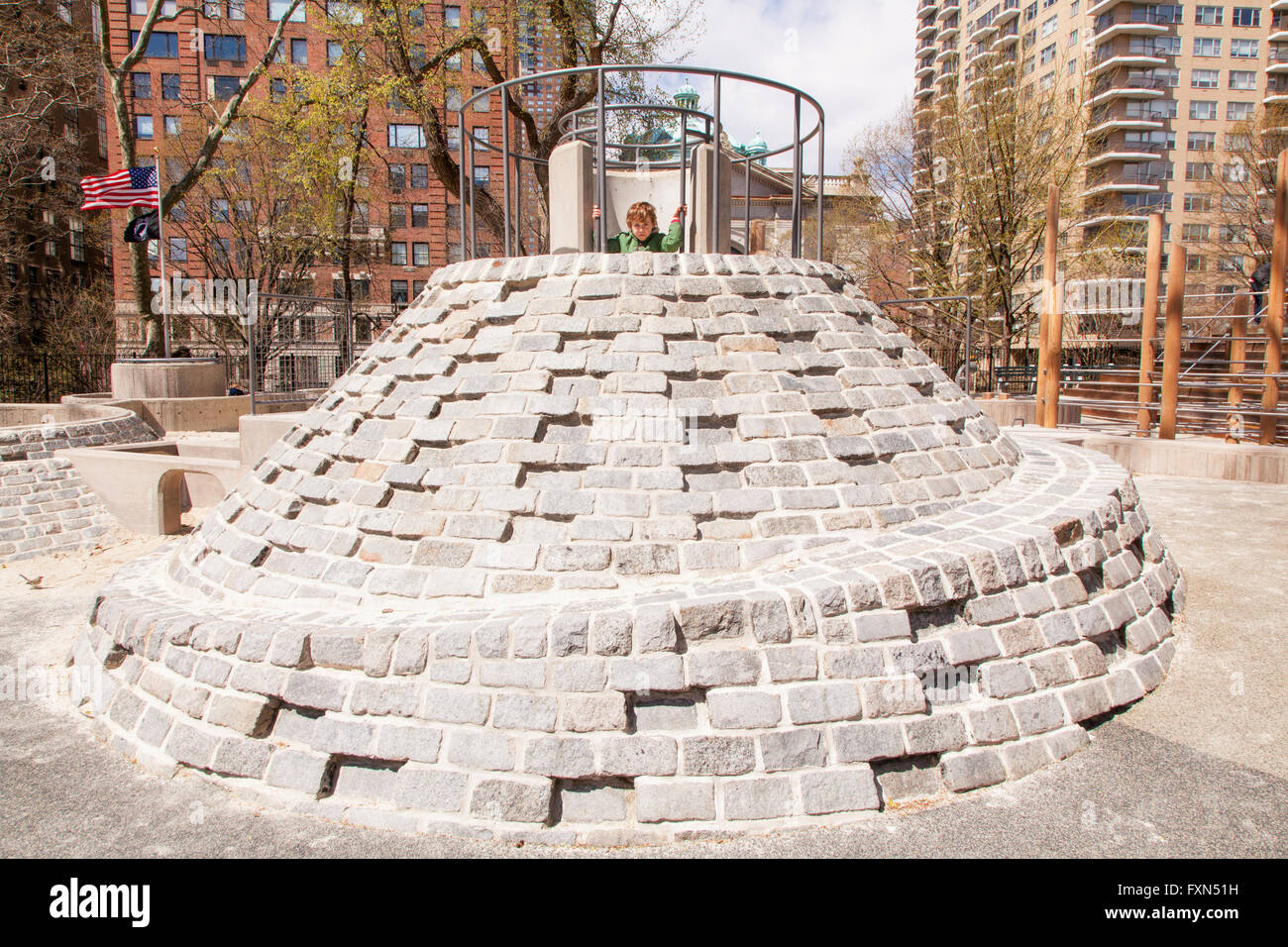 Adventure playground, Central Park, Manhattan, New York City, United