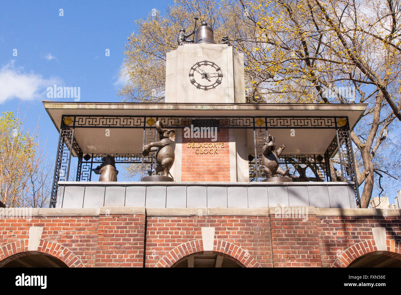 Delacorte Music Clock in Central Park Zoo, New York City, United States