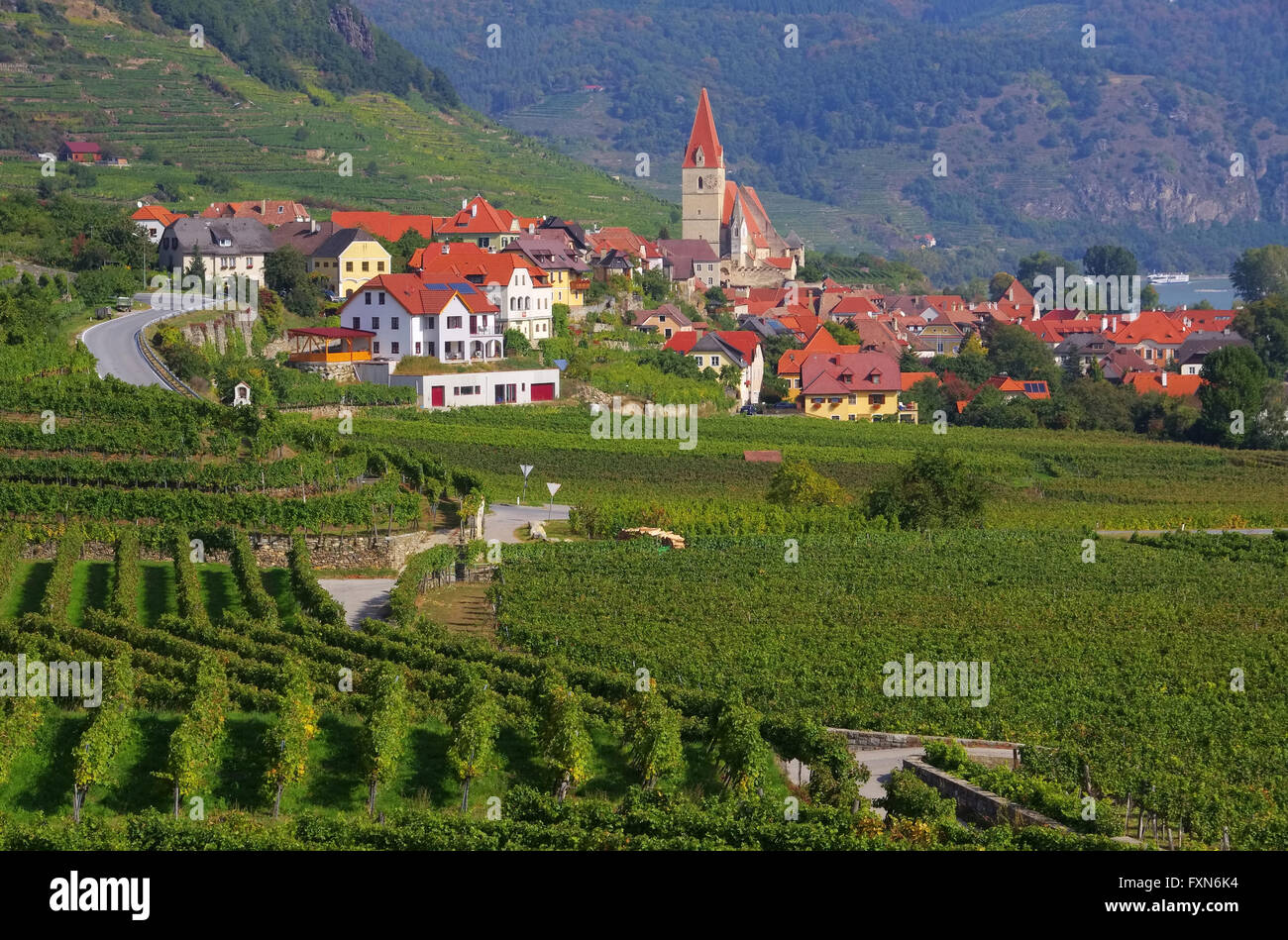 Weissenkirchen in der Wachau Weissenkirchen in Wachau 08 Stock Photo