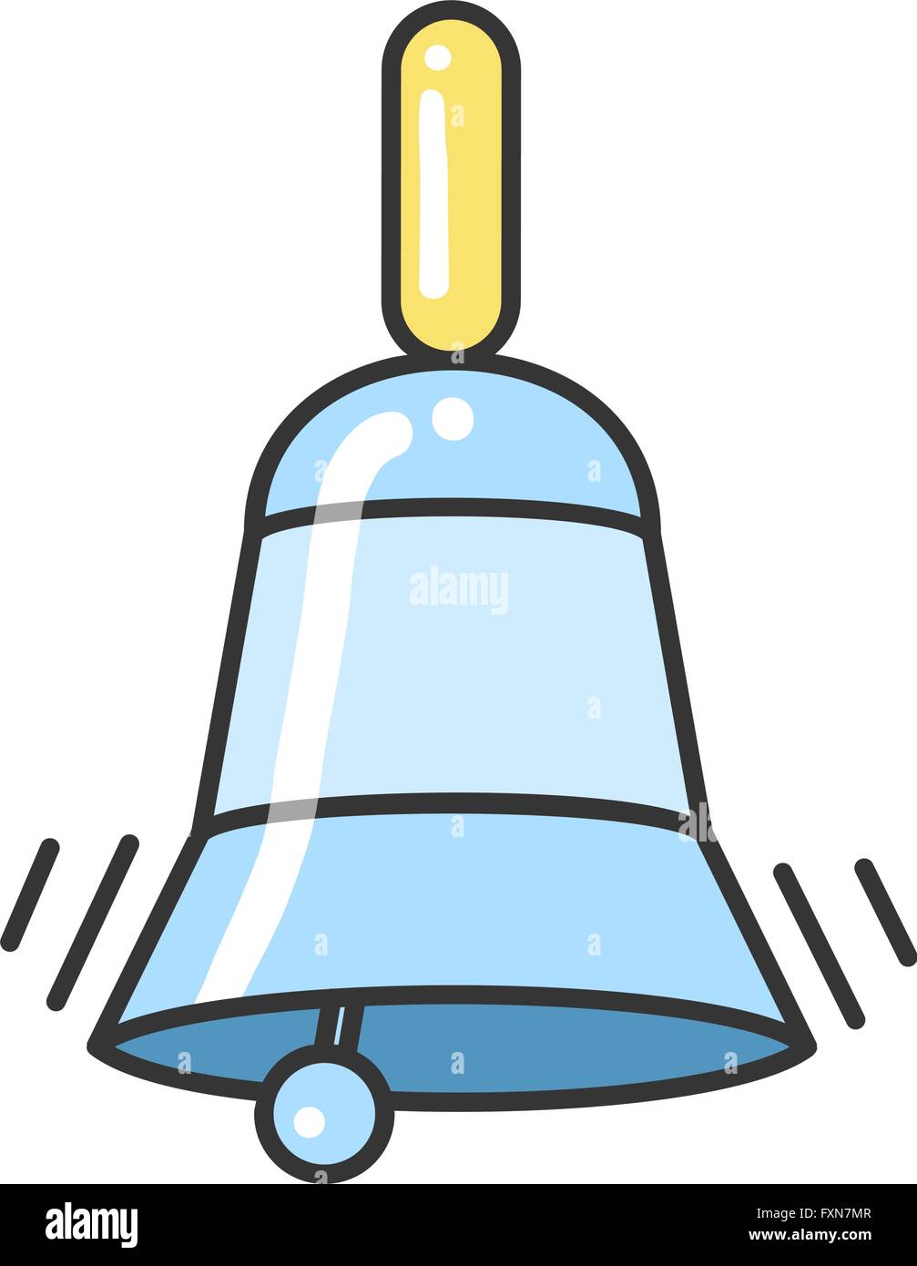 Blue Bell Vector Icon, illustration for your project Stock Vector Image & Art Alamy