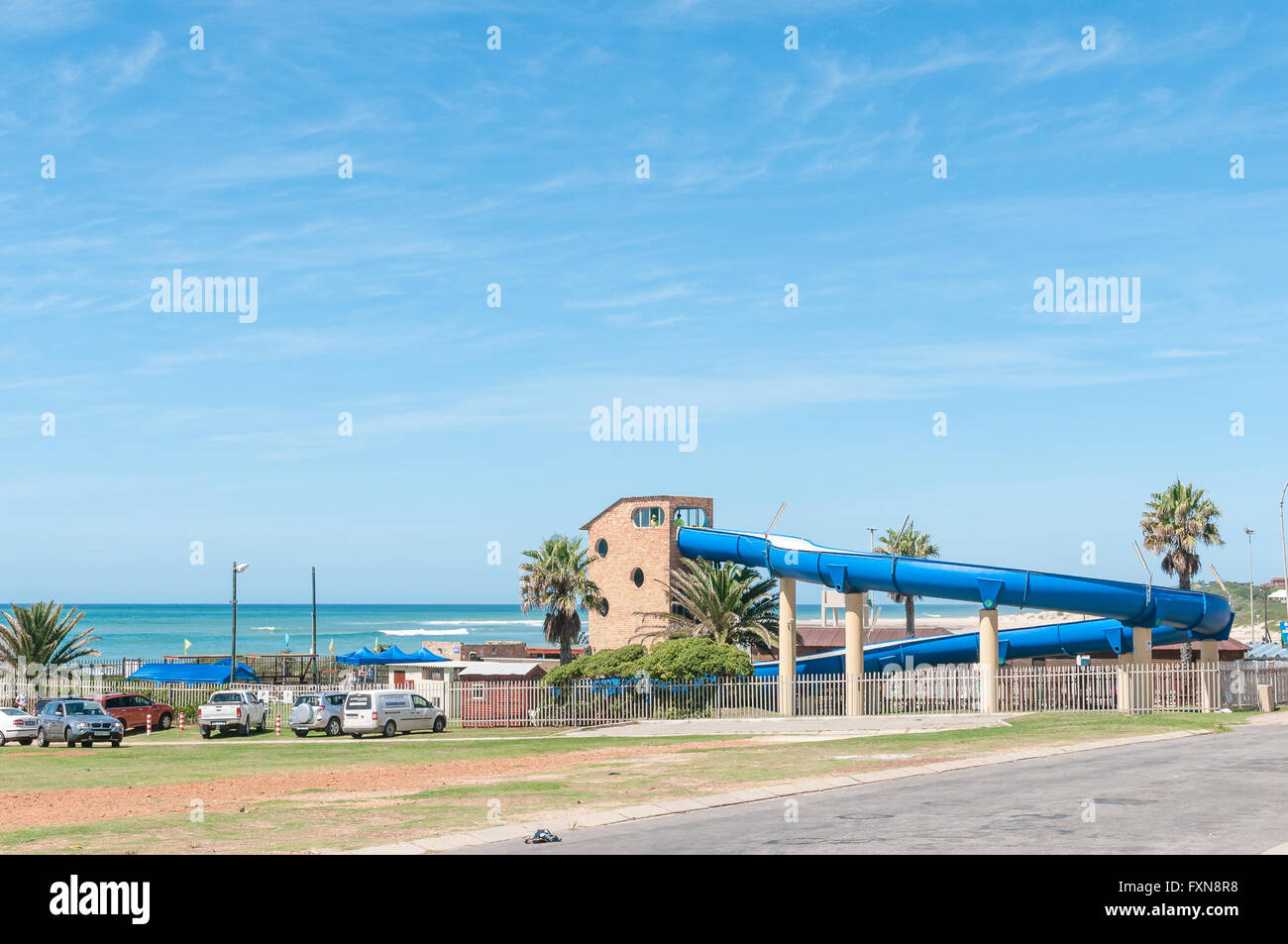 Dolphin bay jeffreys beach south africa hires stock photography and