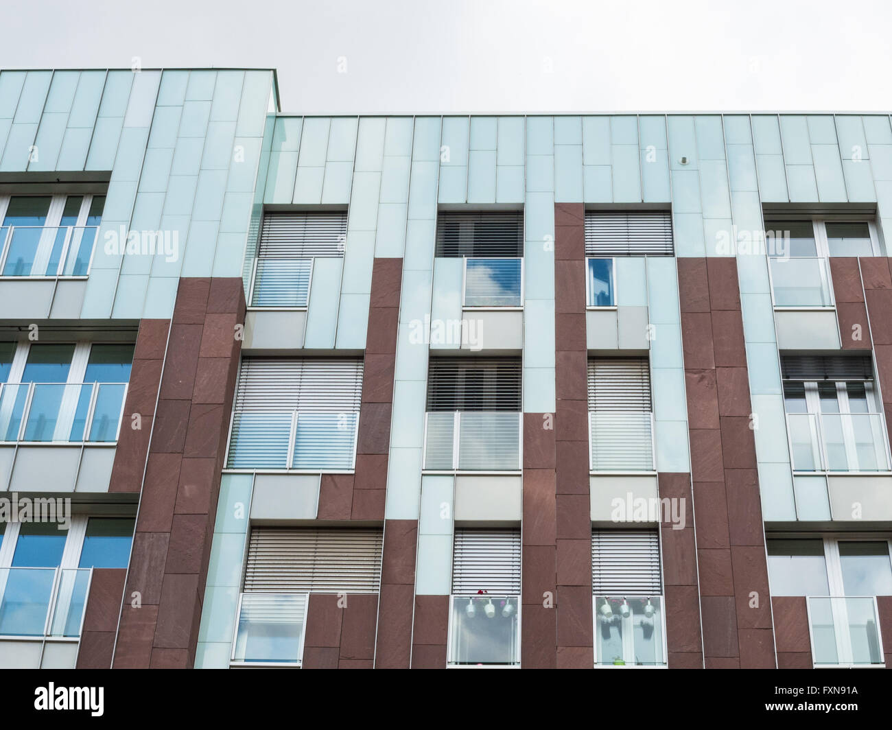 Facade of a building in Hafencity Hamburg, Germany Stock Photo - Alamy