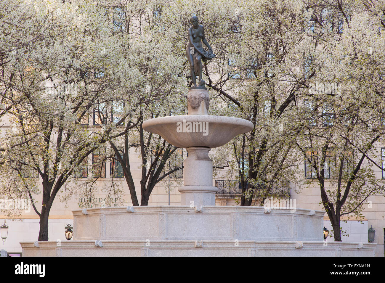 Pomona on the Pulitzer Fountain, Grand Army Plaza, Manhattan, New York
