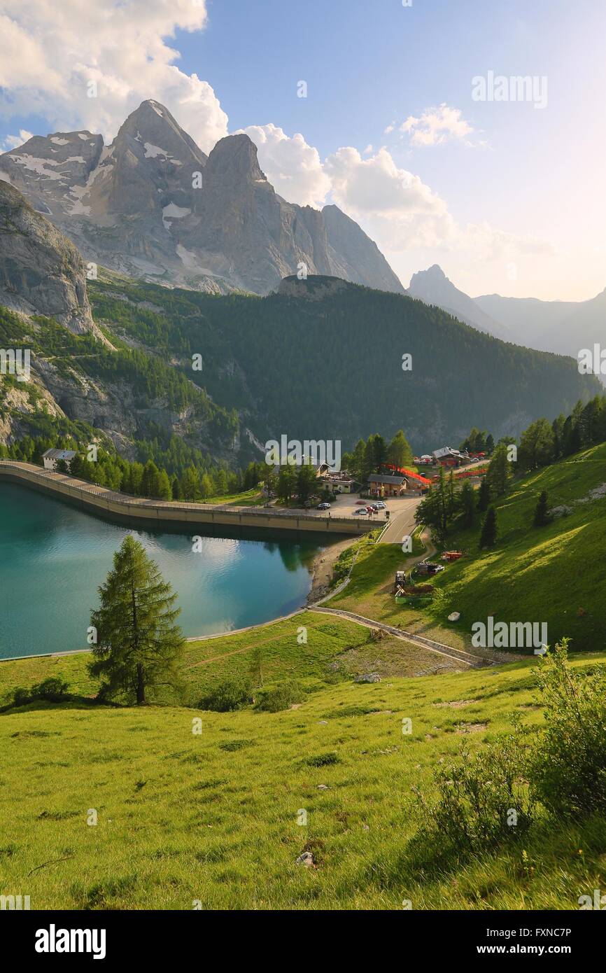 Dolomites Summer Landscape Stock Photo - Alamy