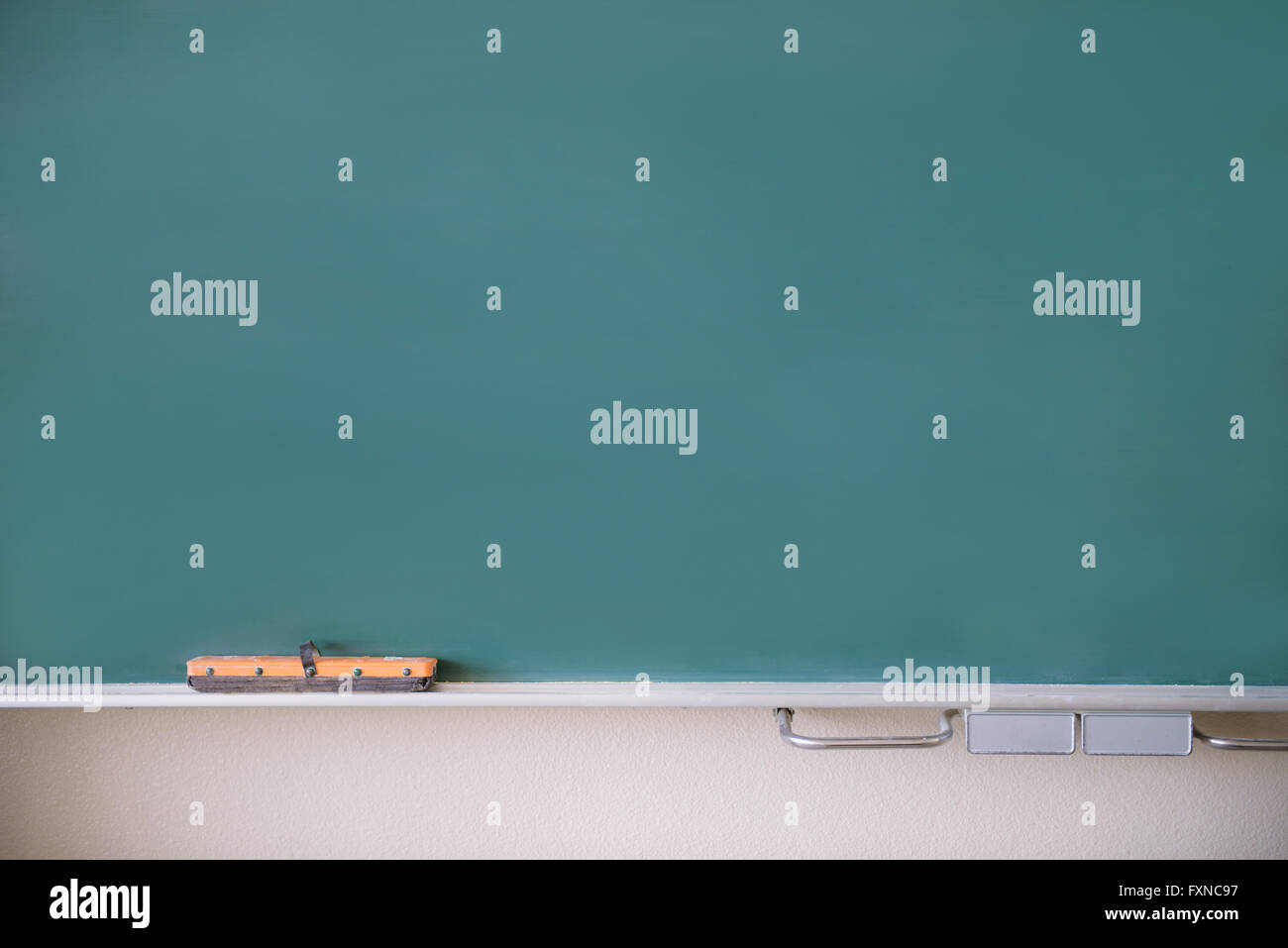 Blackboard in a classroom Stock Photo Alamy