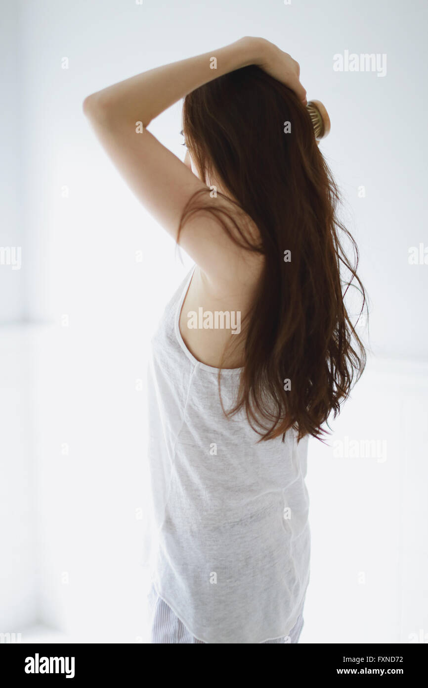 Young japanese women long hair hi-res stock photography and images - Alamy