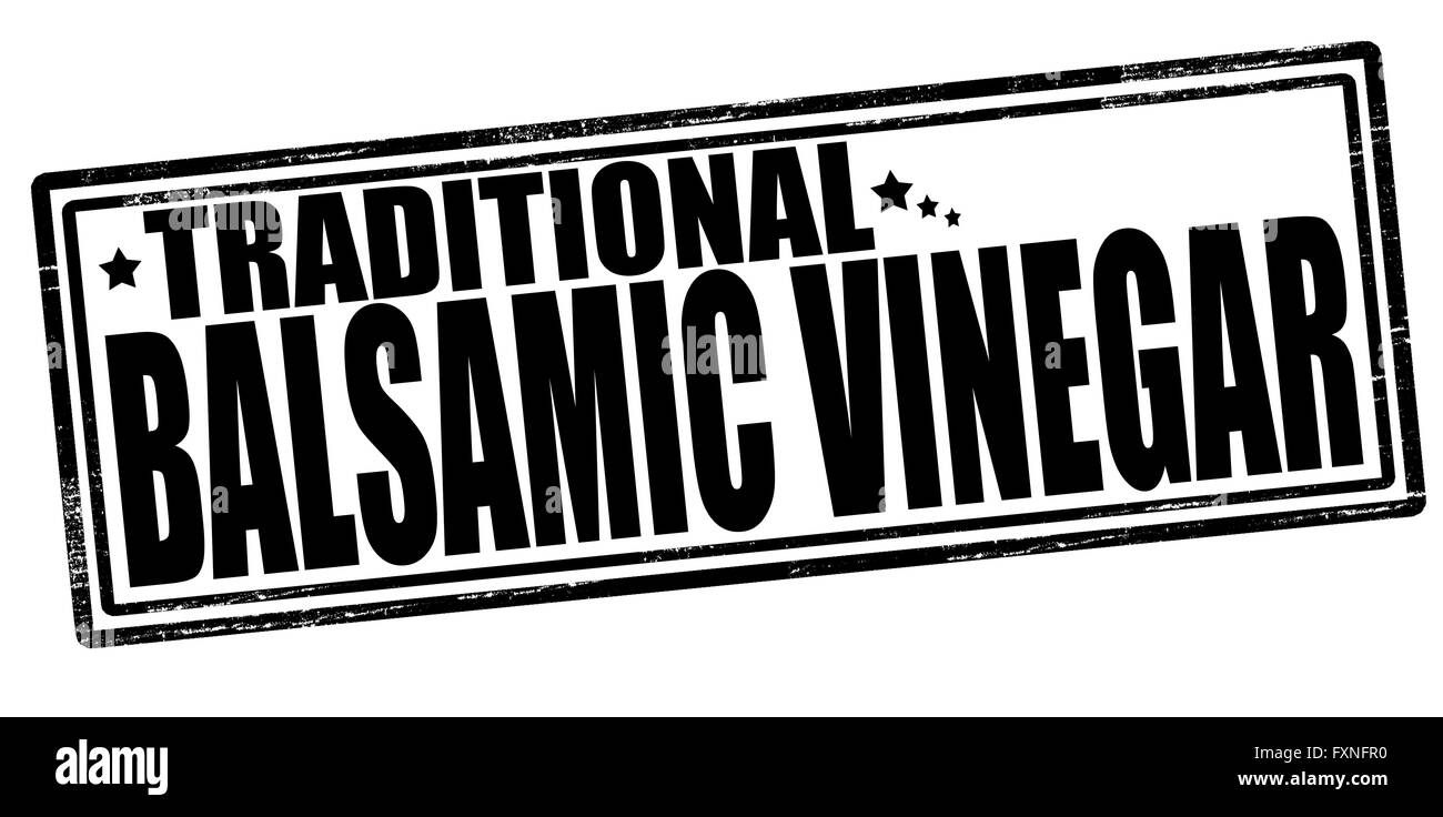 Stamp with text traditional balsamic vinegar inside, vector