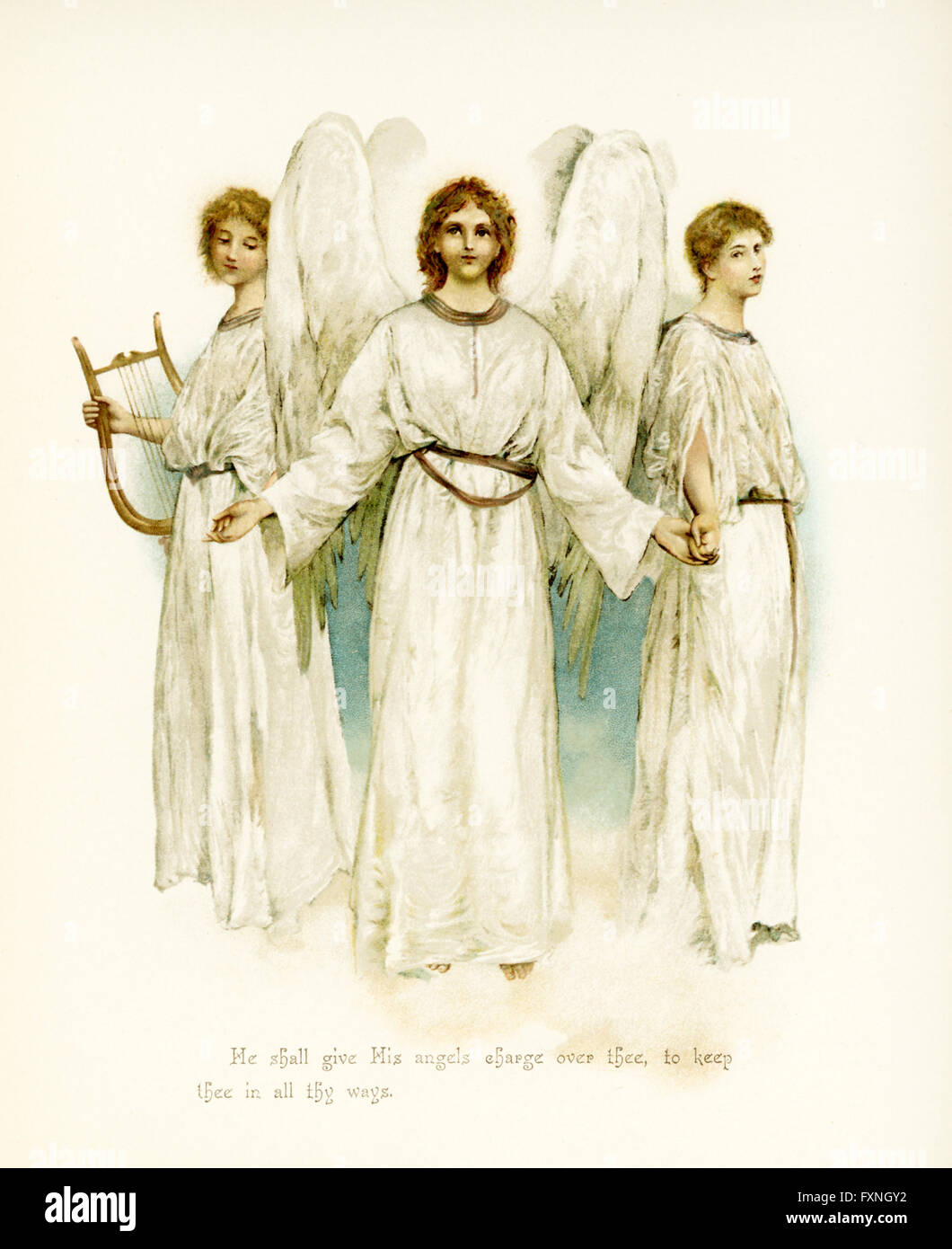 3 Angels Clipart Images
