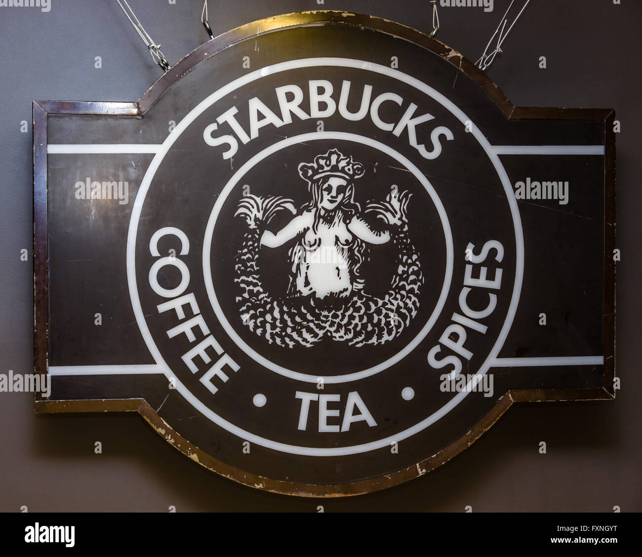 Original starbucks logo
