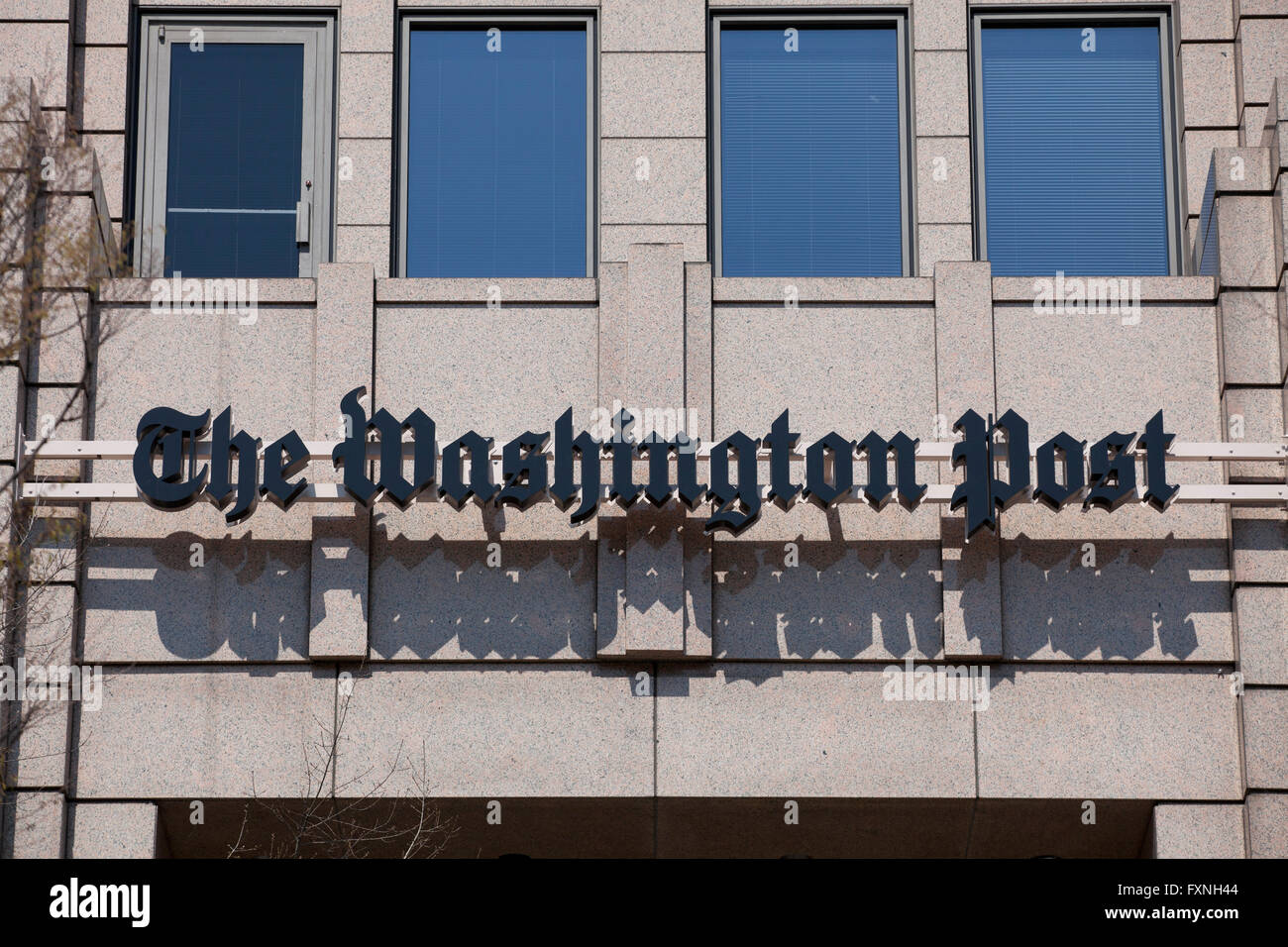 The Washington Post headquarters building Washington, DC USA Stock