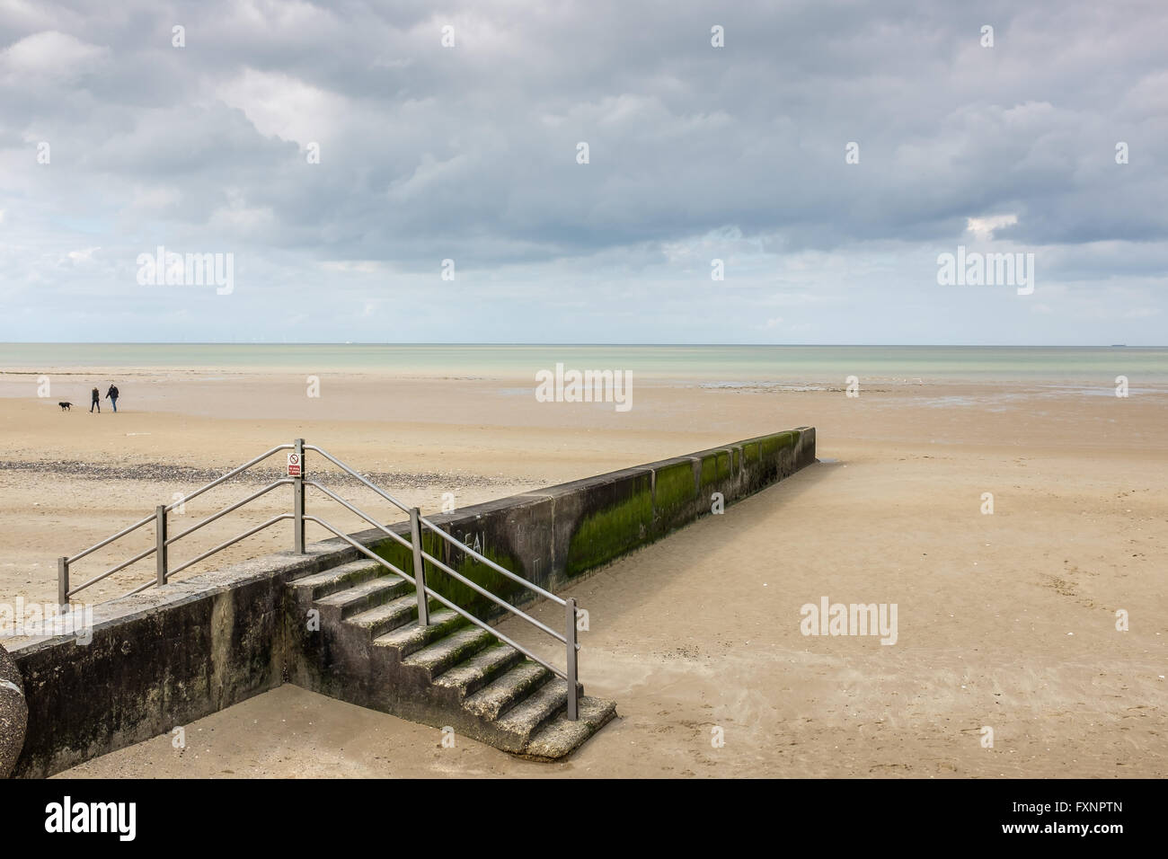 Beach at Minnis Bay, Birchington, Kent, UK Stock Photo Alamy