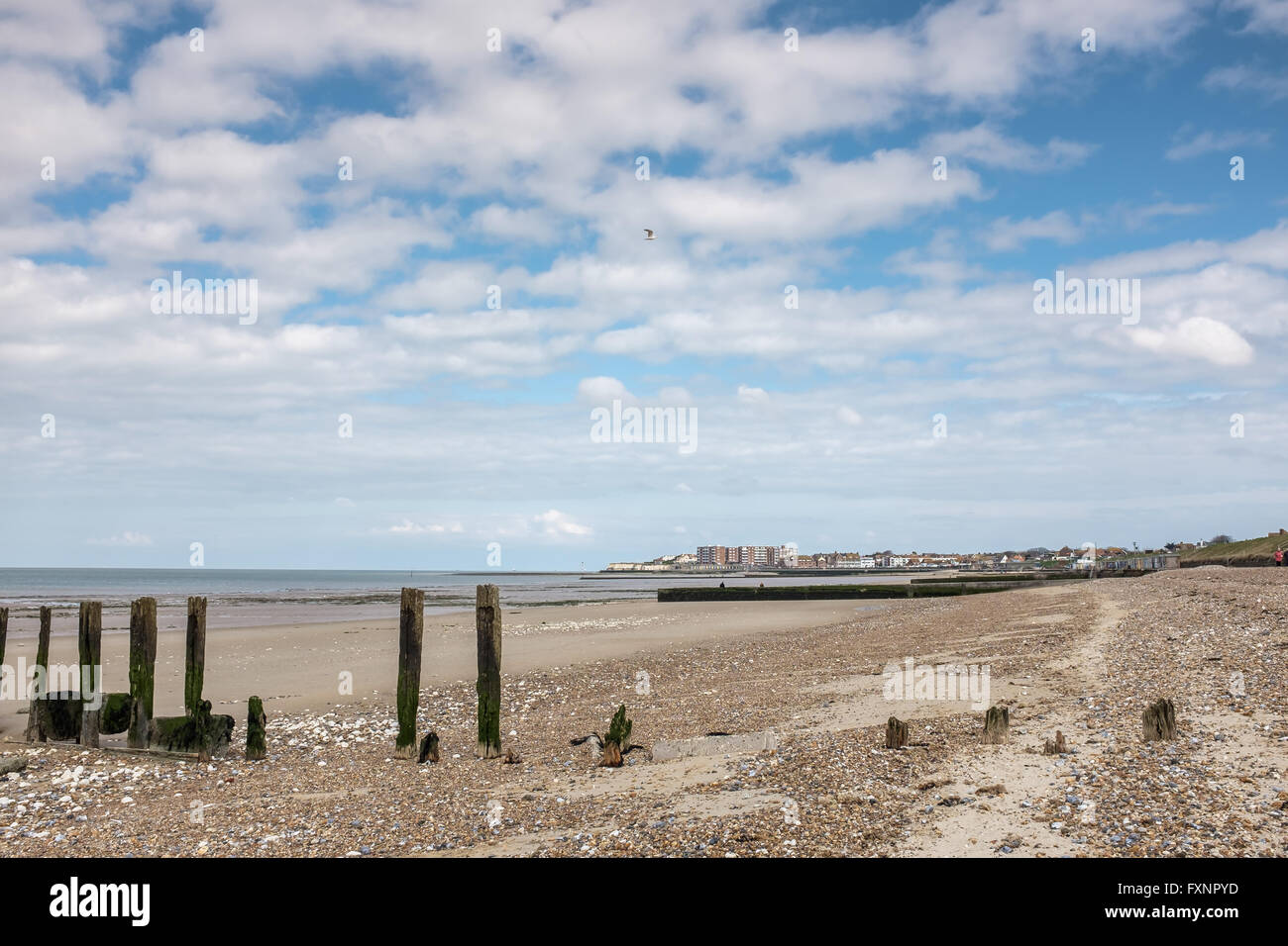 Beach at Minnis Bay, Birchington, Kent, UK Stock Photo Alamy