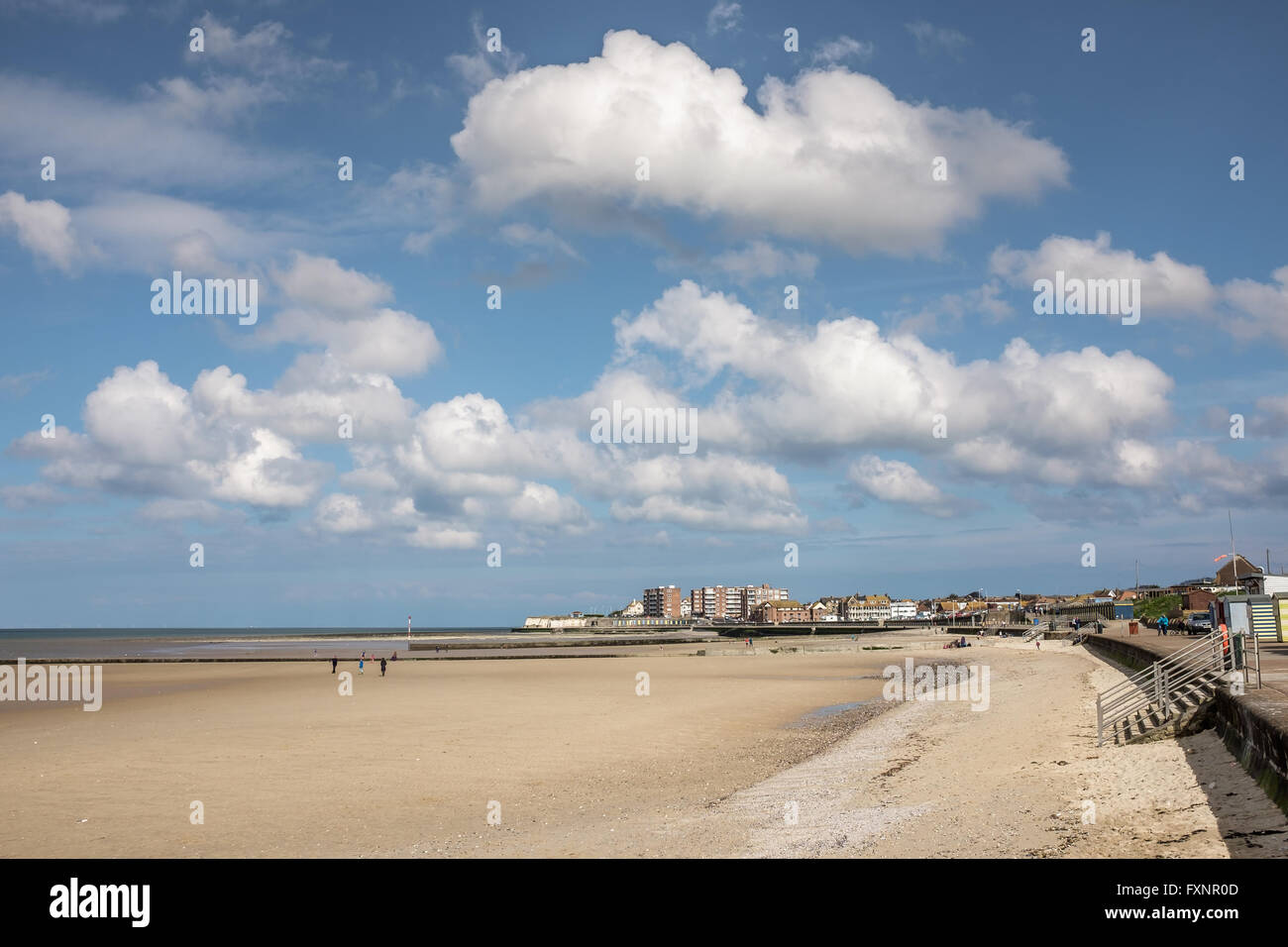 Beach at Minnis Bay, Birchington, Kent, UK Stock Photo Alamy