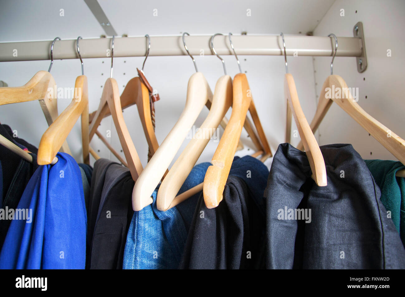 wardrobe Stock Photo