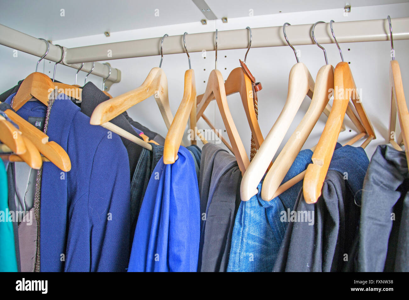 wardrobe Stock Photo