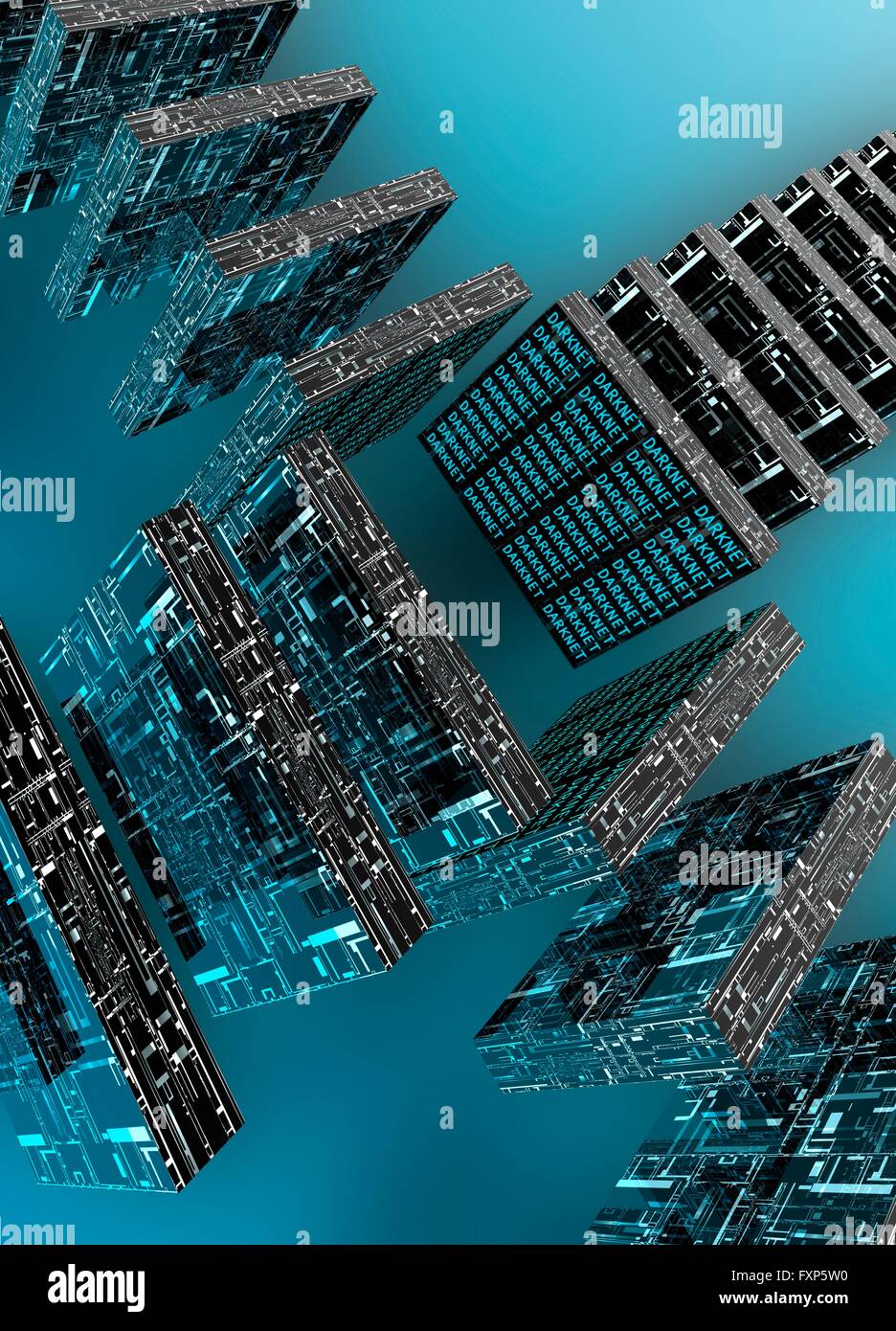 Dark net, conceptual artwork Stock Photo - Alamy