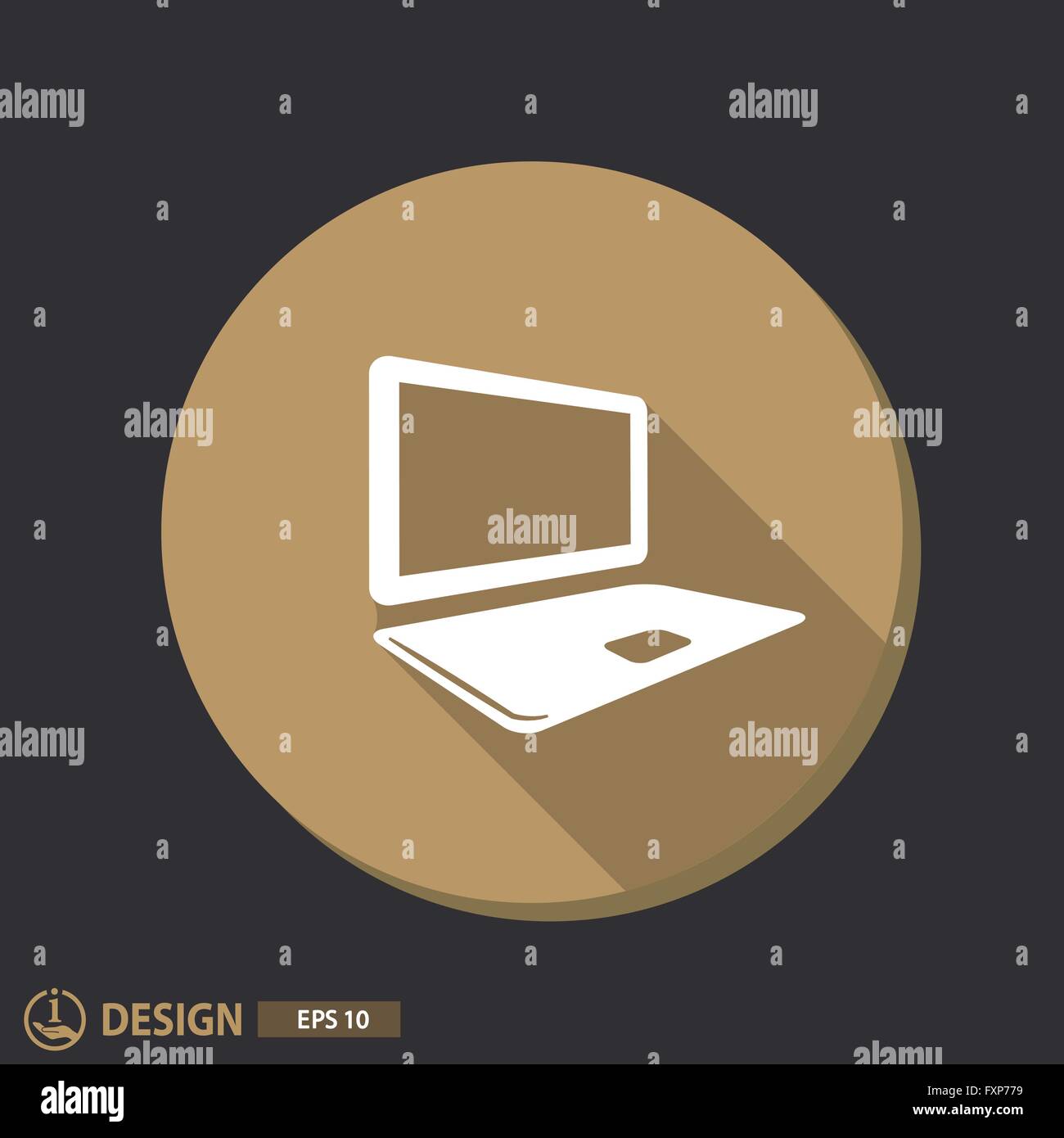 Computer Picograph Pictograph of computer Stock Vector Image & Art - Alamy