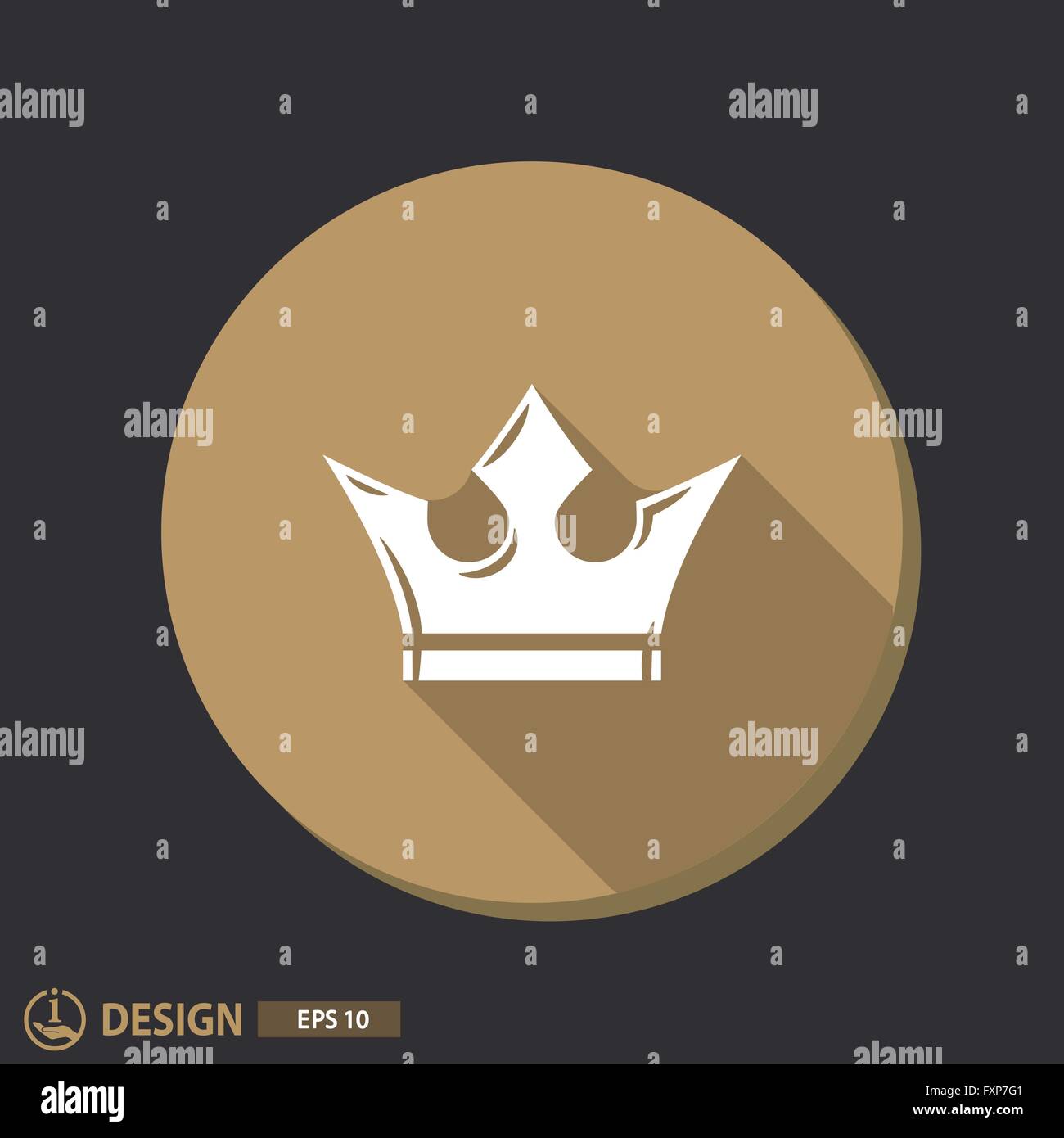 Pictograph of crown Stock Vector Image & Art - Alamy