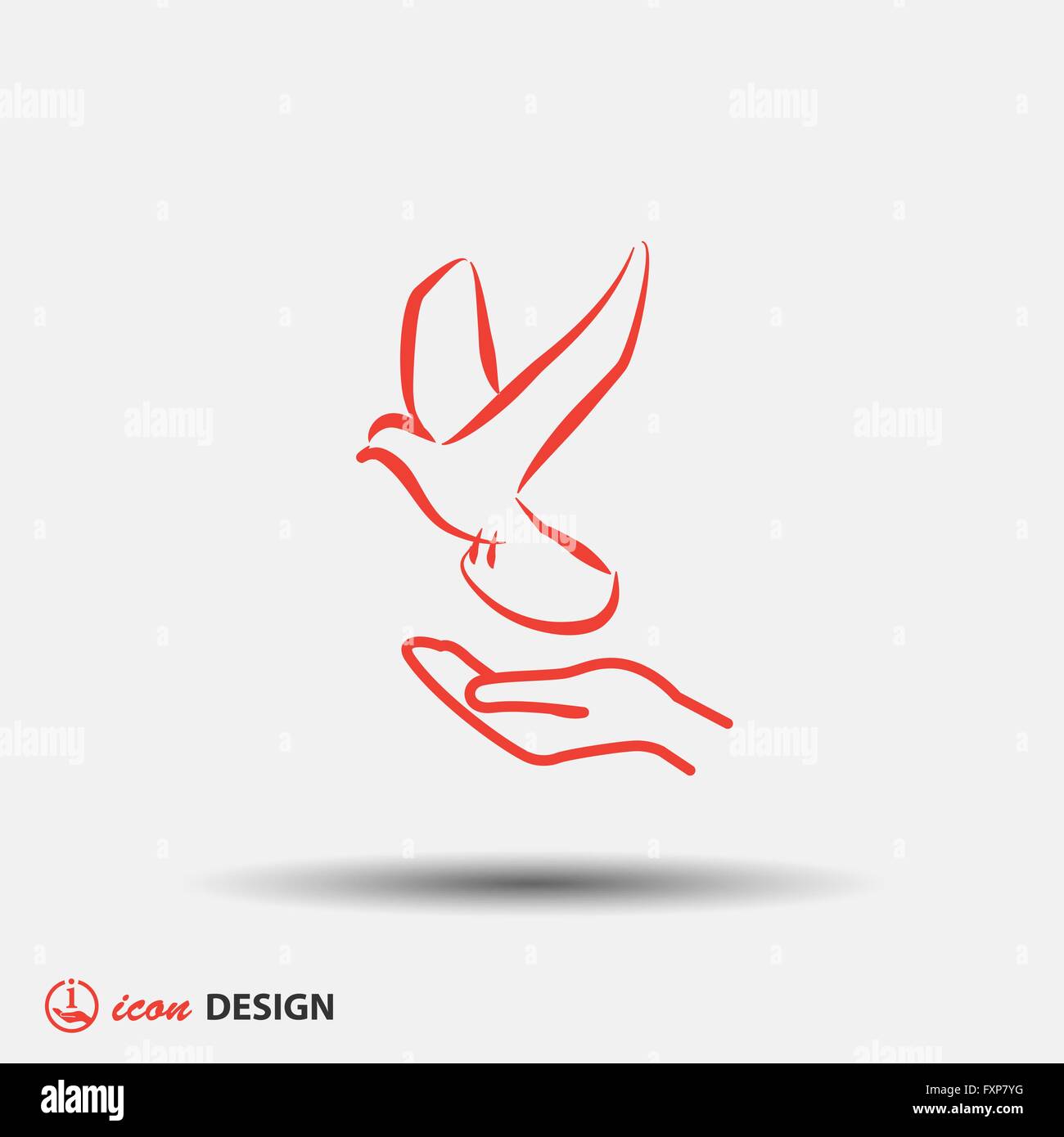 Pictograph of bird Stock Vector Image & Art - Alamy