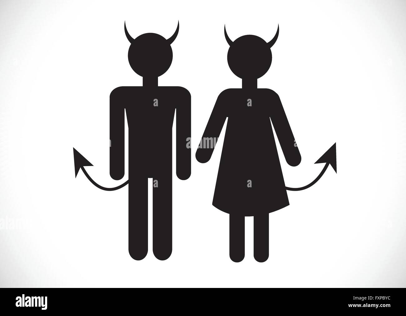 Pictogram Devil Icon Symbol Sign Stock Vector Image & Art - Alamy