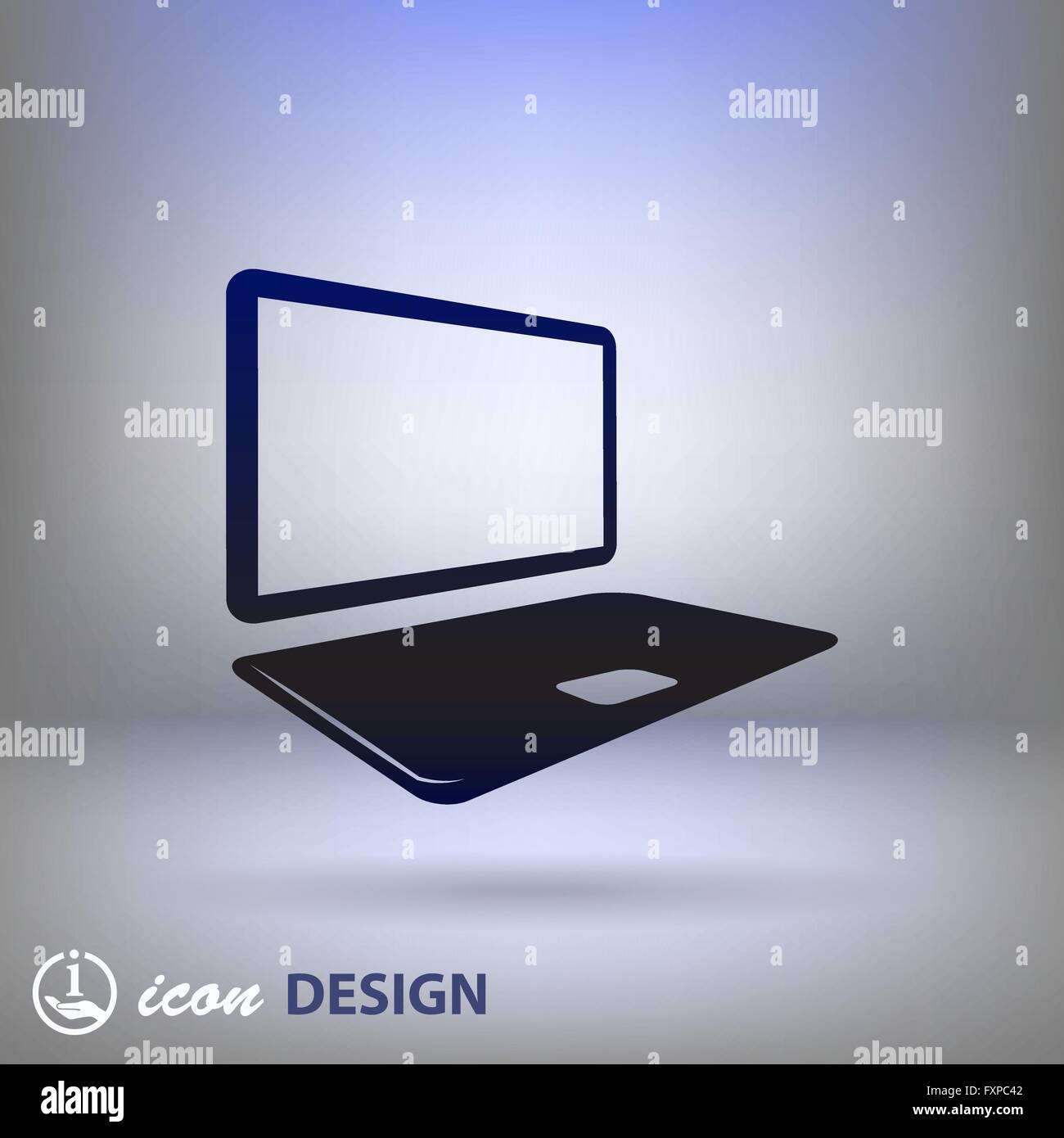 Pictograph of computer Stock Vector Image & Art - Alamy