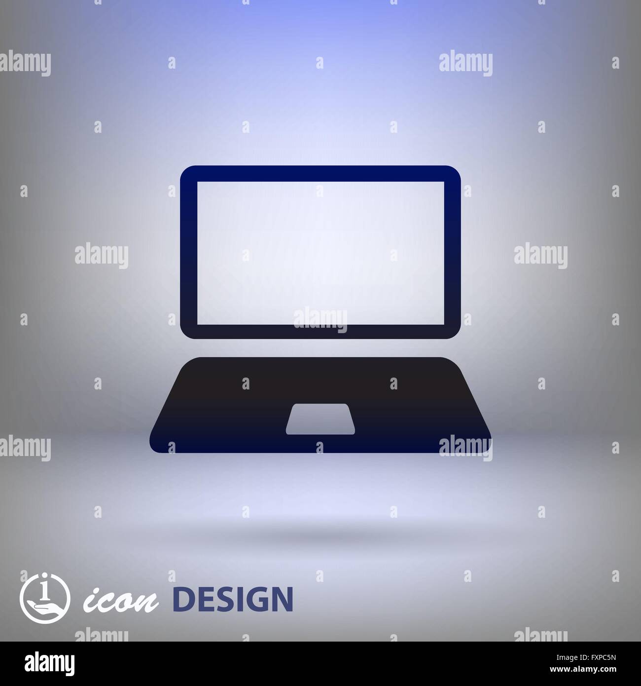 Pictograph of computer Stock Vector Image & Art - Alamy
