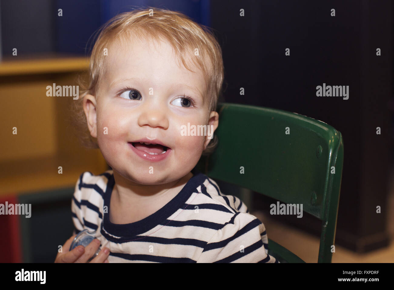 Toddler, portrait Stock Photo