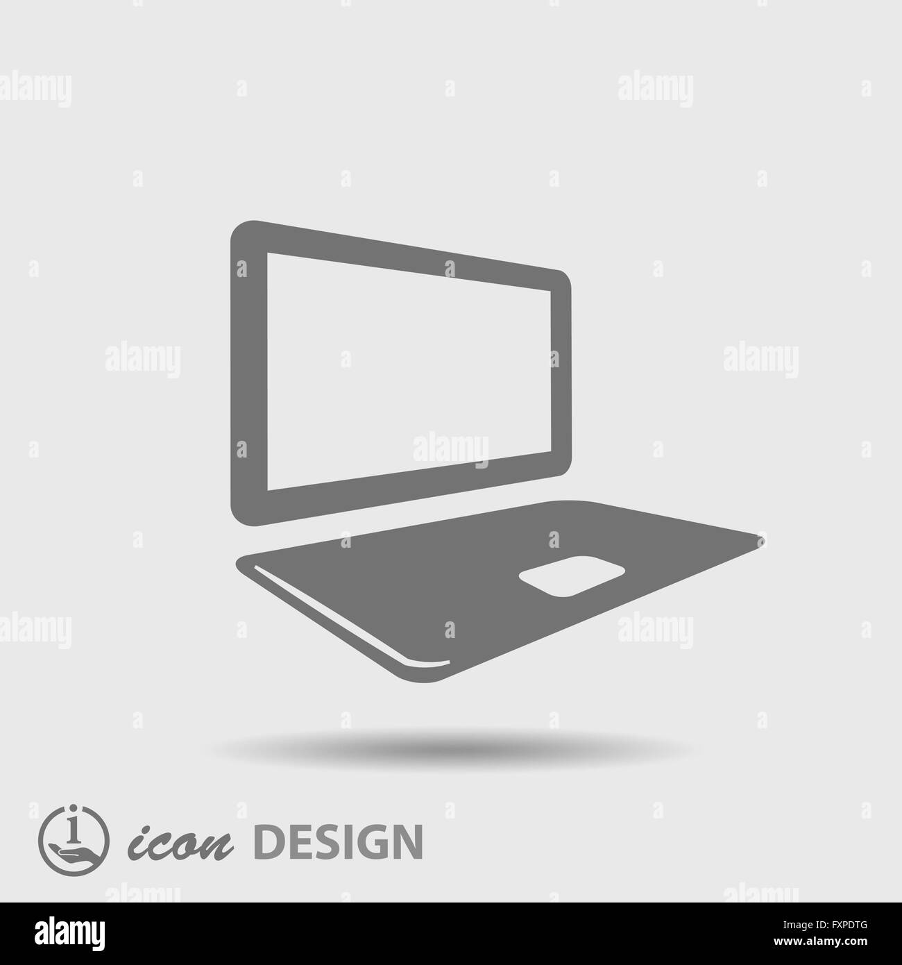 Computer Picograph Pictograph of computer Stock Vector Image & Art - Alamy