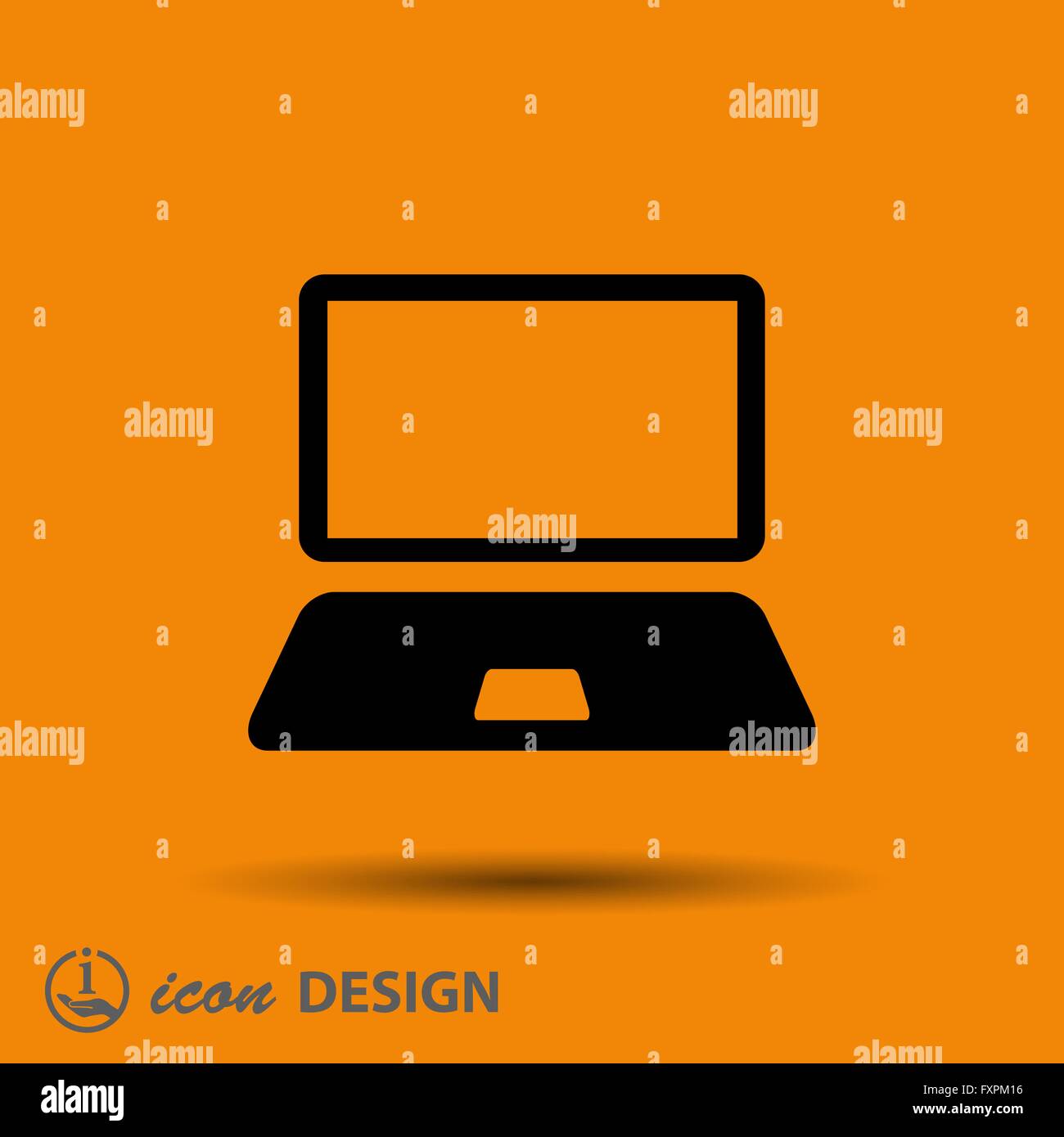 Pictograph of computer Stock Vector Image & Art - Alamy