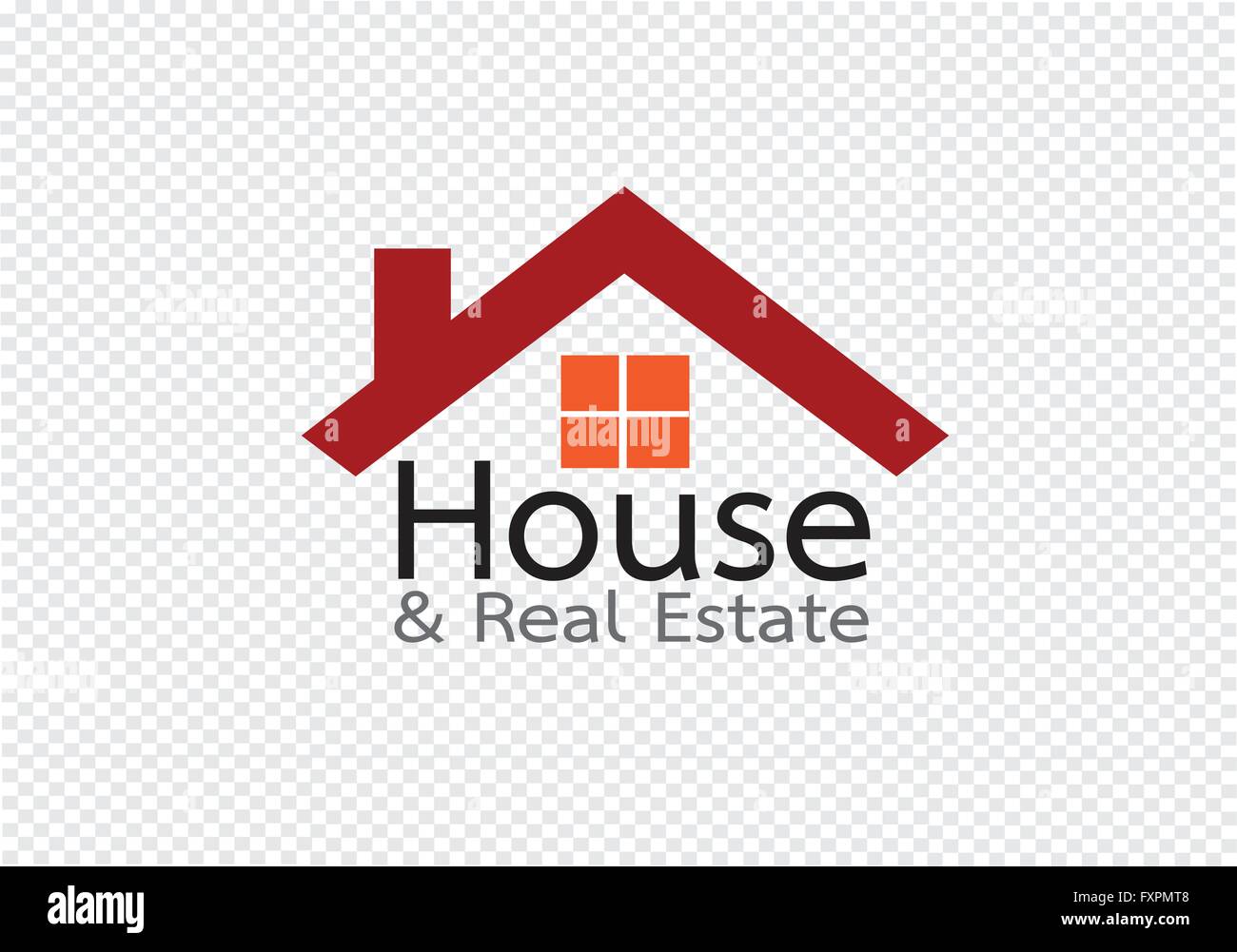 House icon and Real Estate Building abstract design Stock Vector Image ...