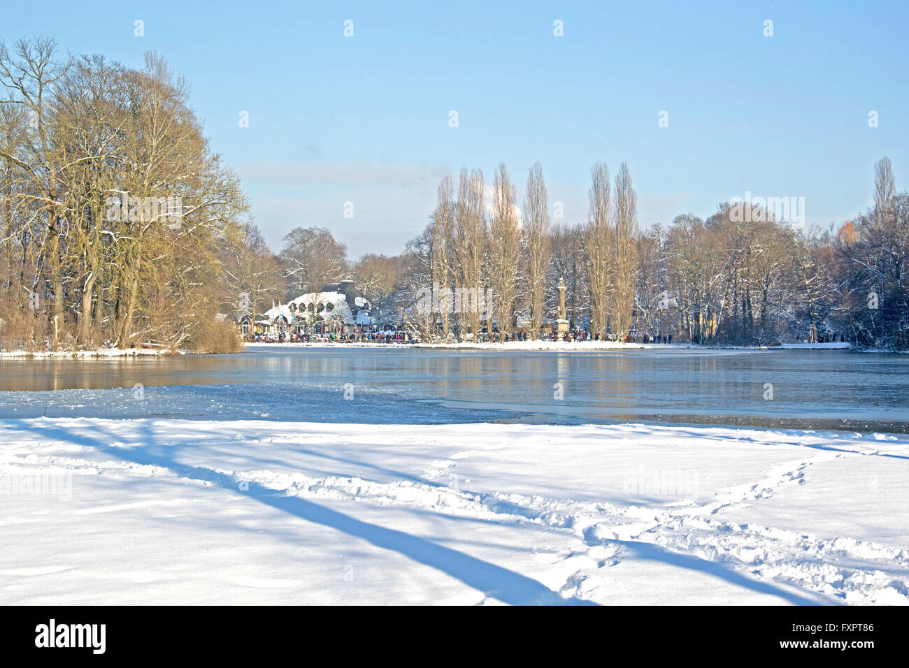 winter in munich Stock Photo - Alamy